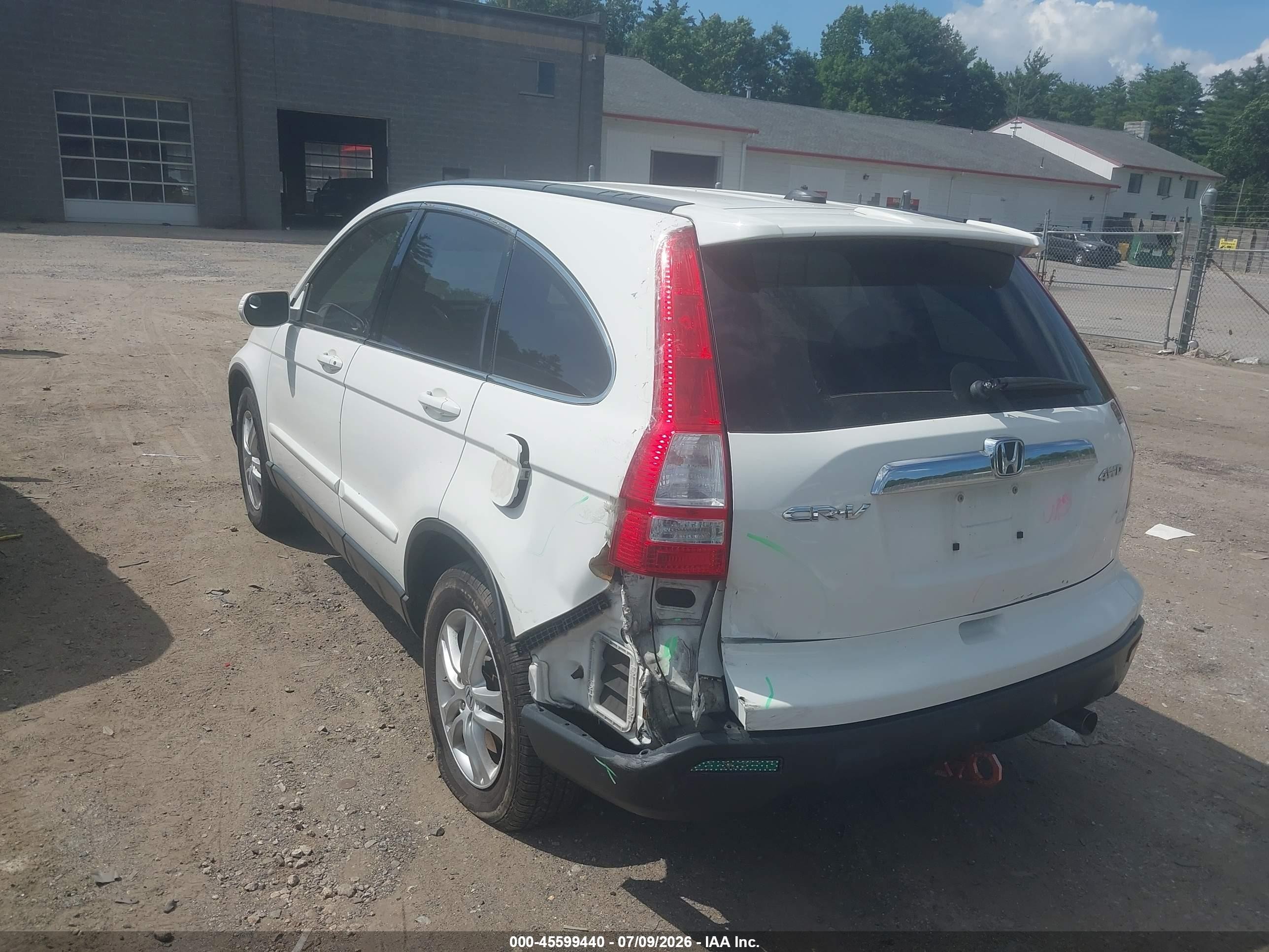 2010 Honda Cr-v Ex-l Белый vin: 5J6RE4H74AL040433
