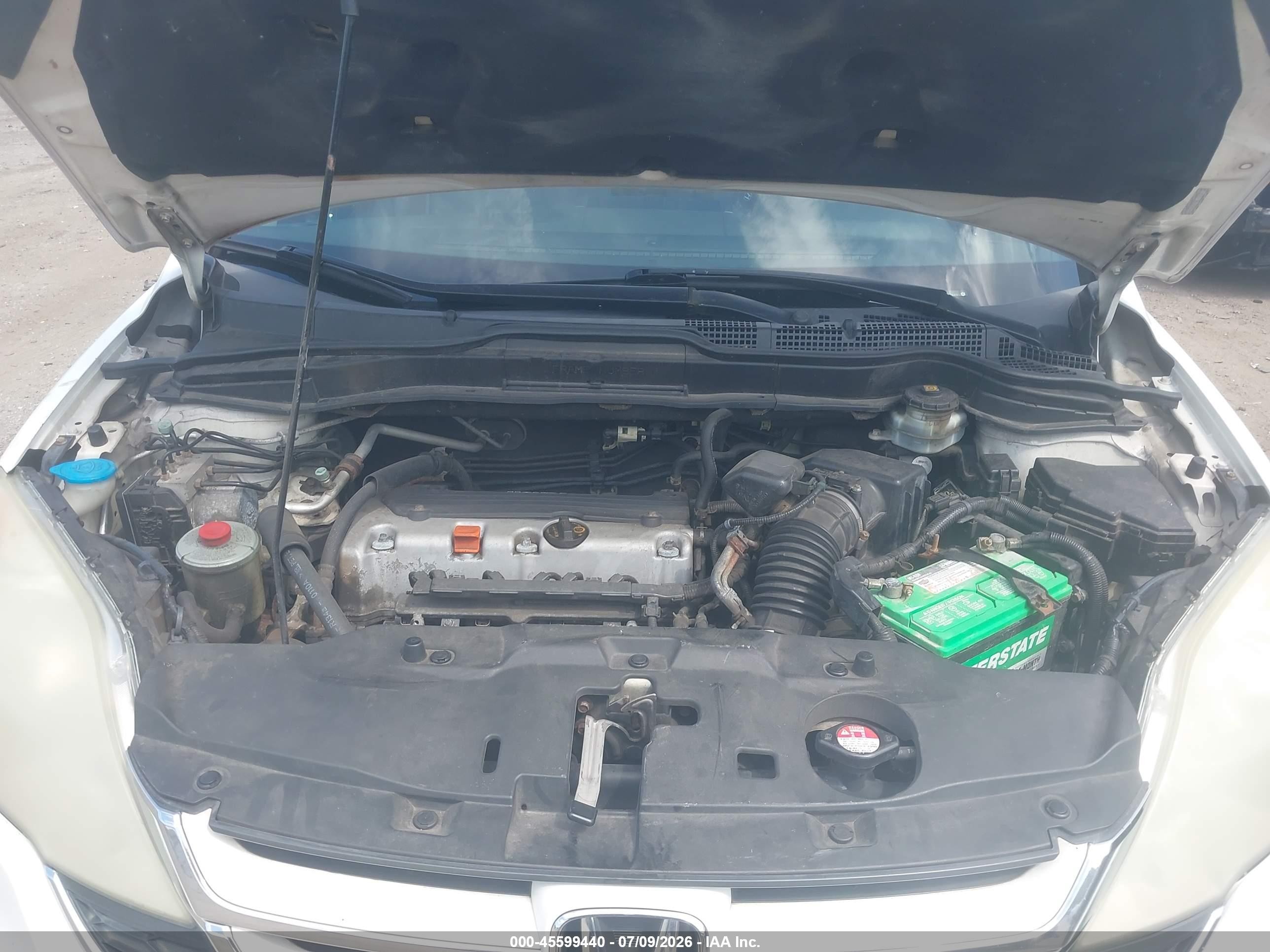 2010 Honda Cr-v Ex-l Белый vin: 5J6RE4H74AL040433