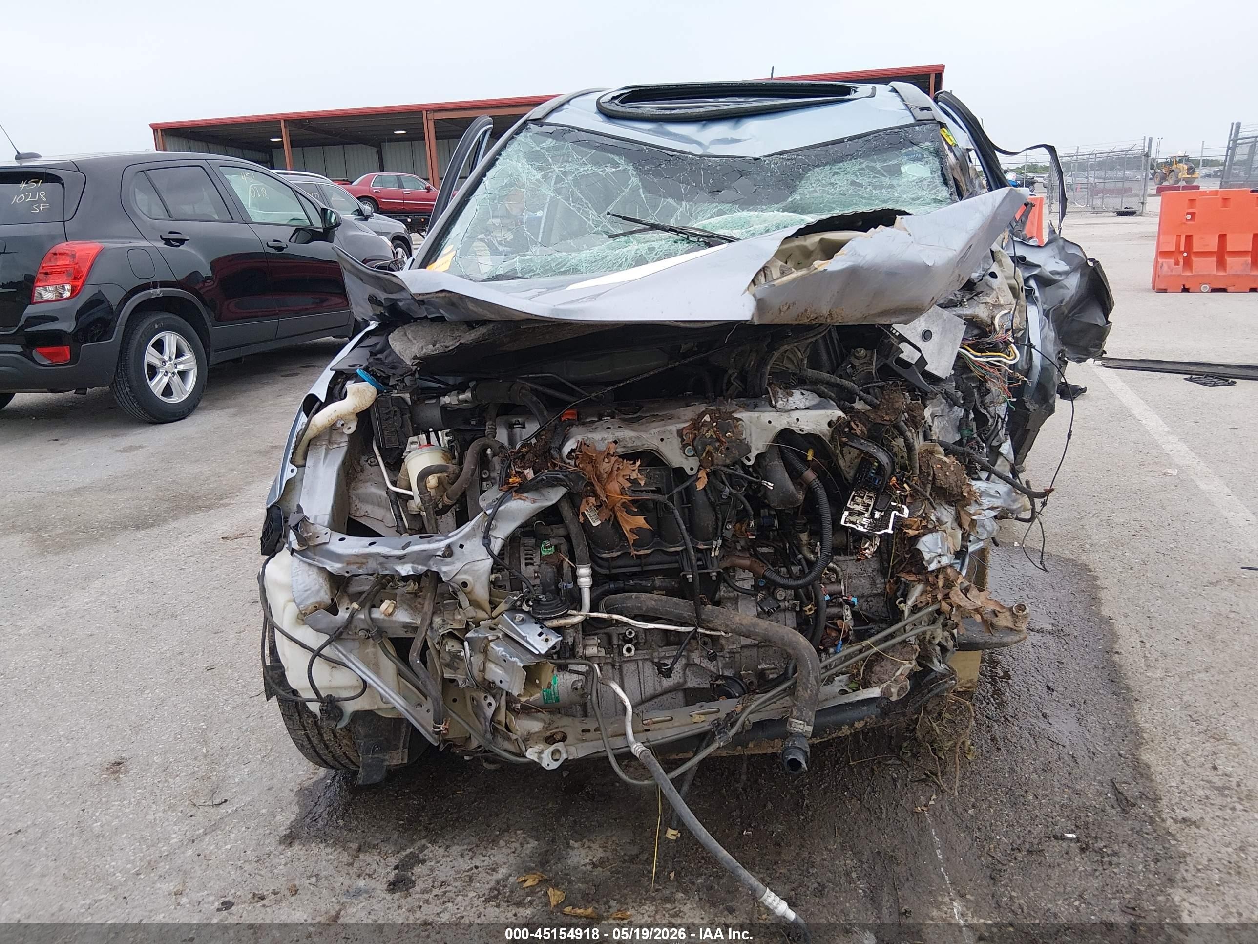 2010 Honda Cr-v Ex-l Blue vin: 5J6RE4H74AL047835