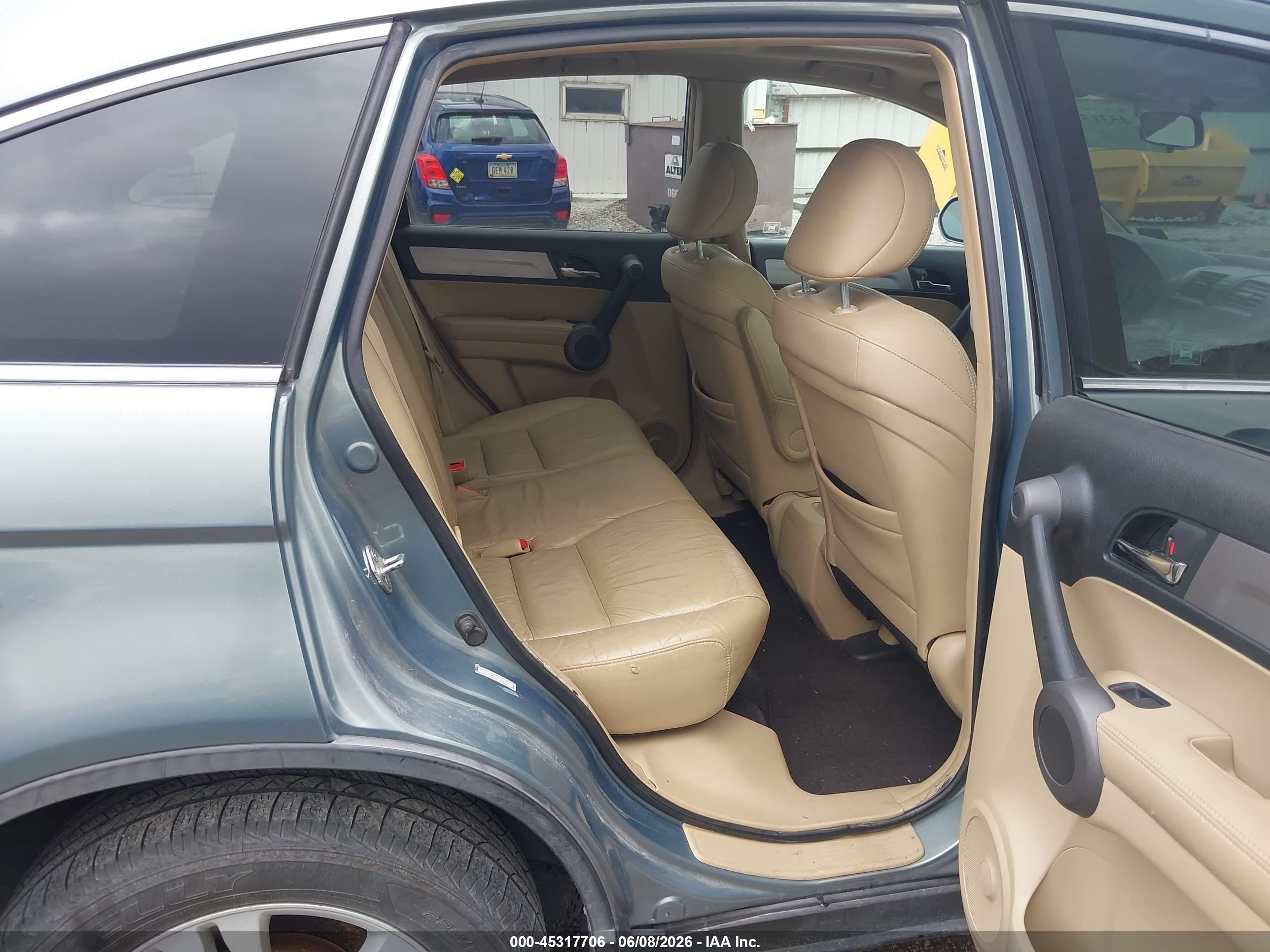 2010 Honda Cr-v Ex-l Green vin: 5J6RE4H74AL050864