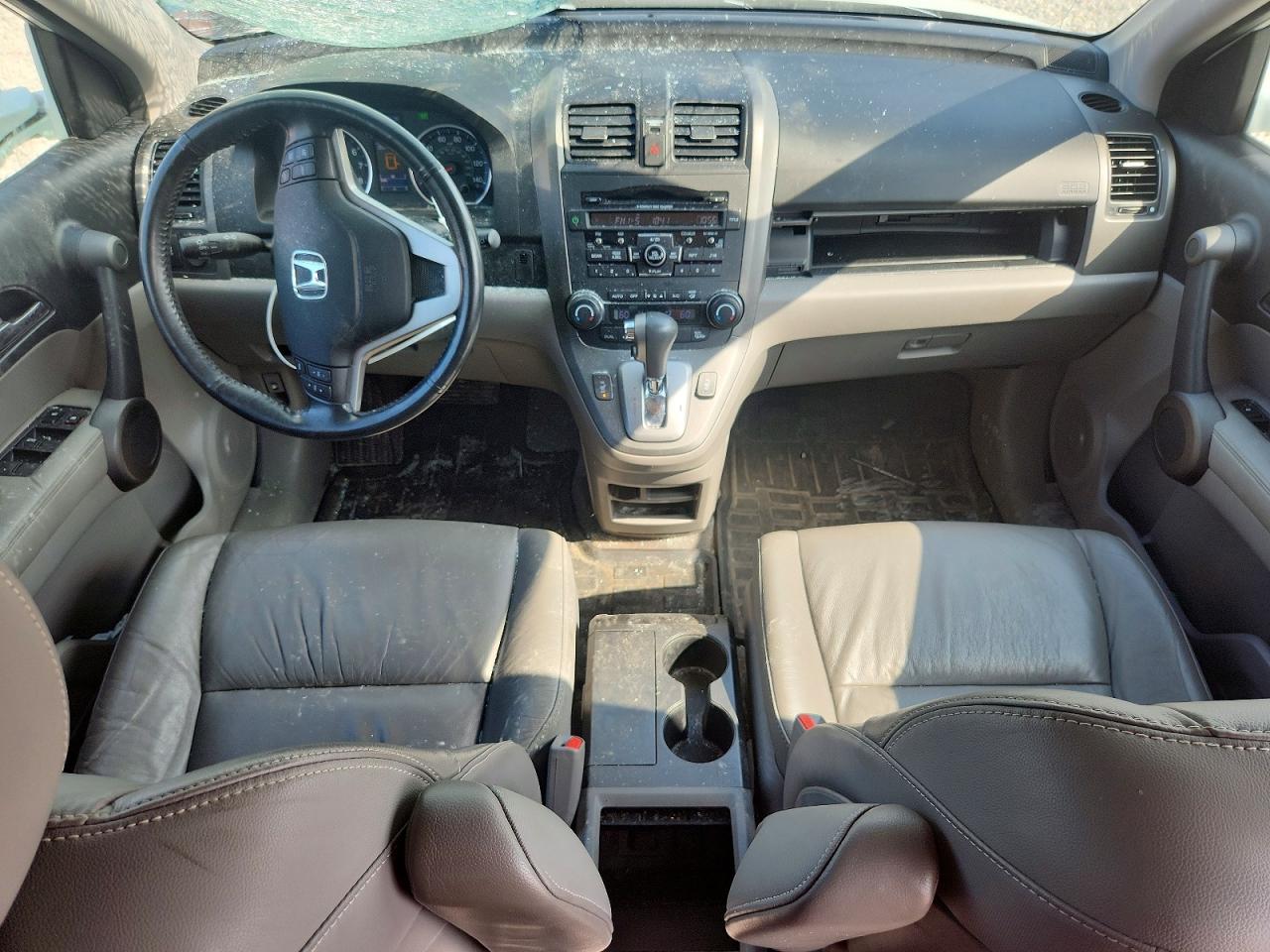 2010 Honda Cr-v Exl White vin: 5J6RE4H74AL068992