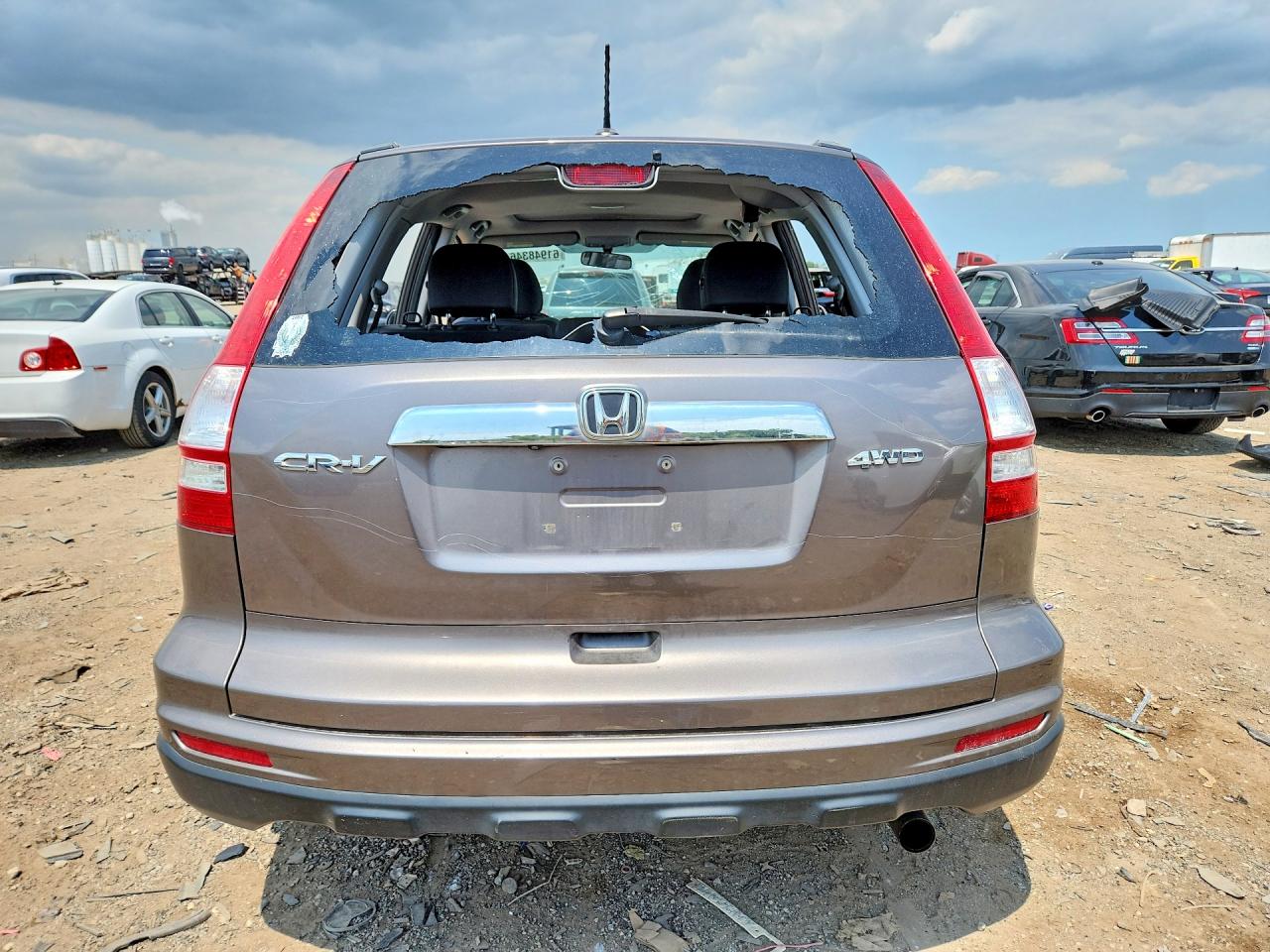 2010 Honda Cr-v Exl Gray vin: 5J6RE4H74AL072847