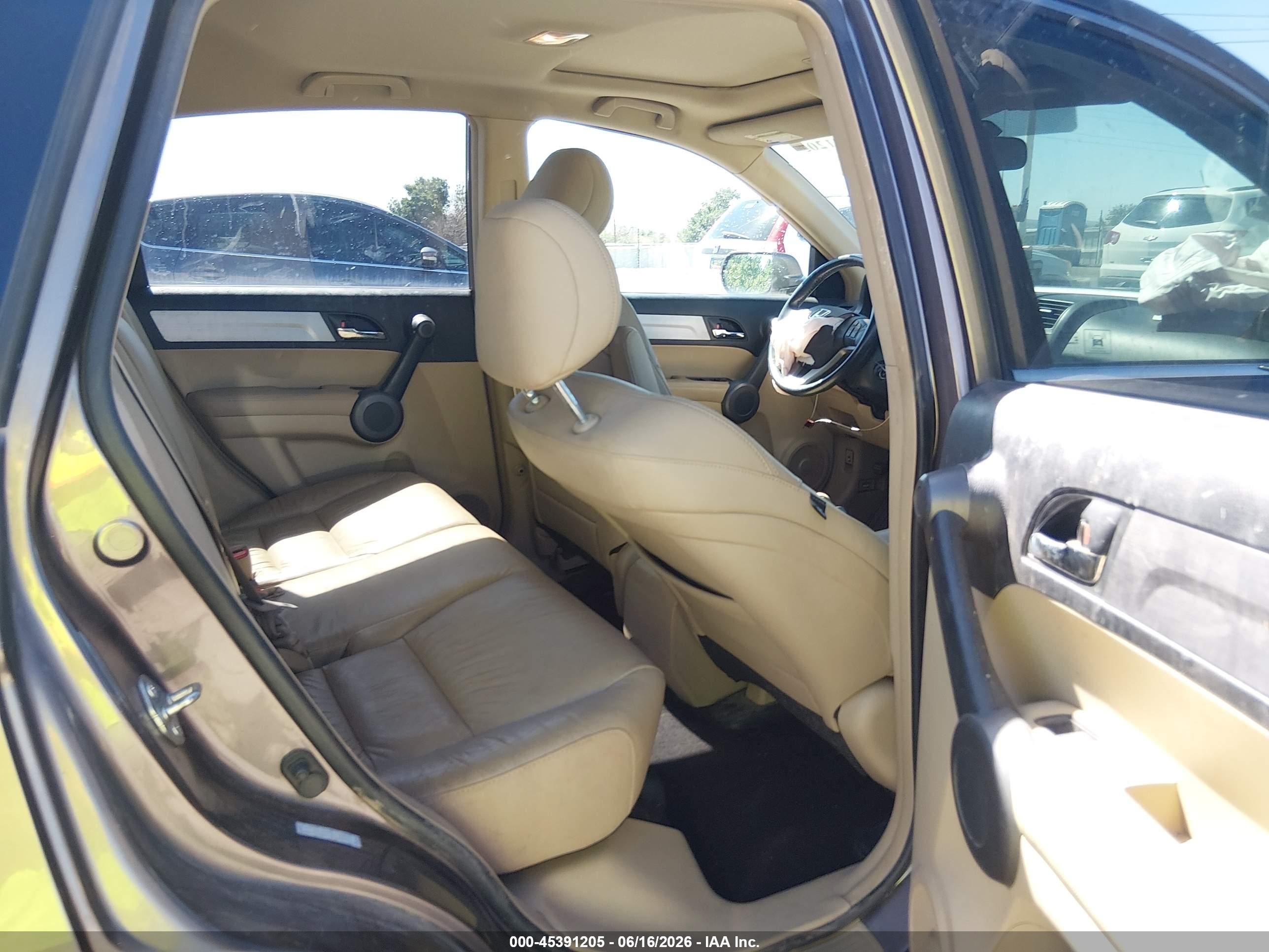 2010 Honda Cr-v Ex-l Gray vin: 5J6RE4H74AL082391