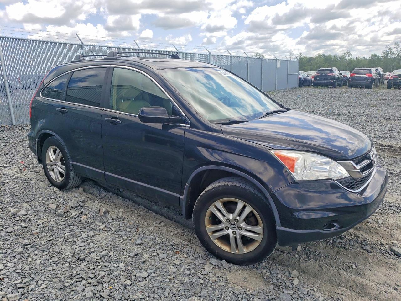 2010 Honda Cr-v Exl Black vin: 5J6RE4H74AL809657