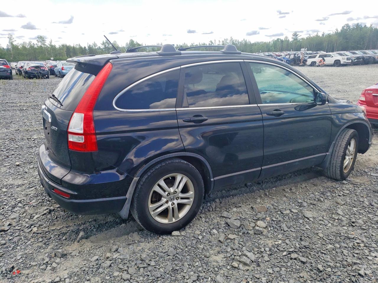 2010 Honda Cr-v Exl Black vin: 5J6RE4H74AL809657