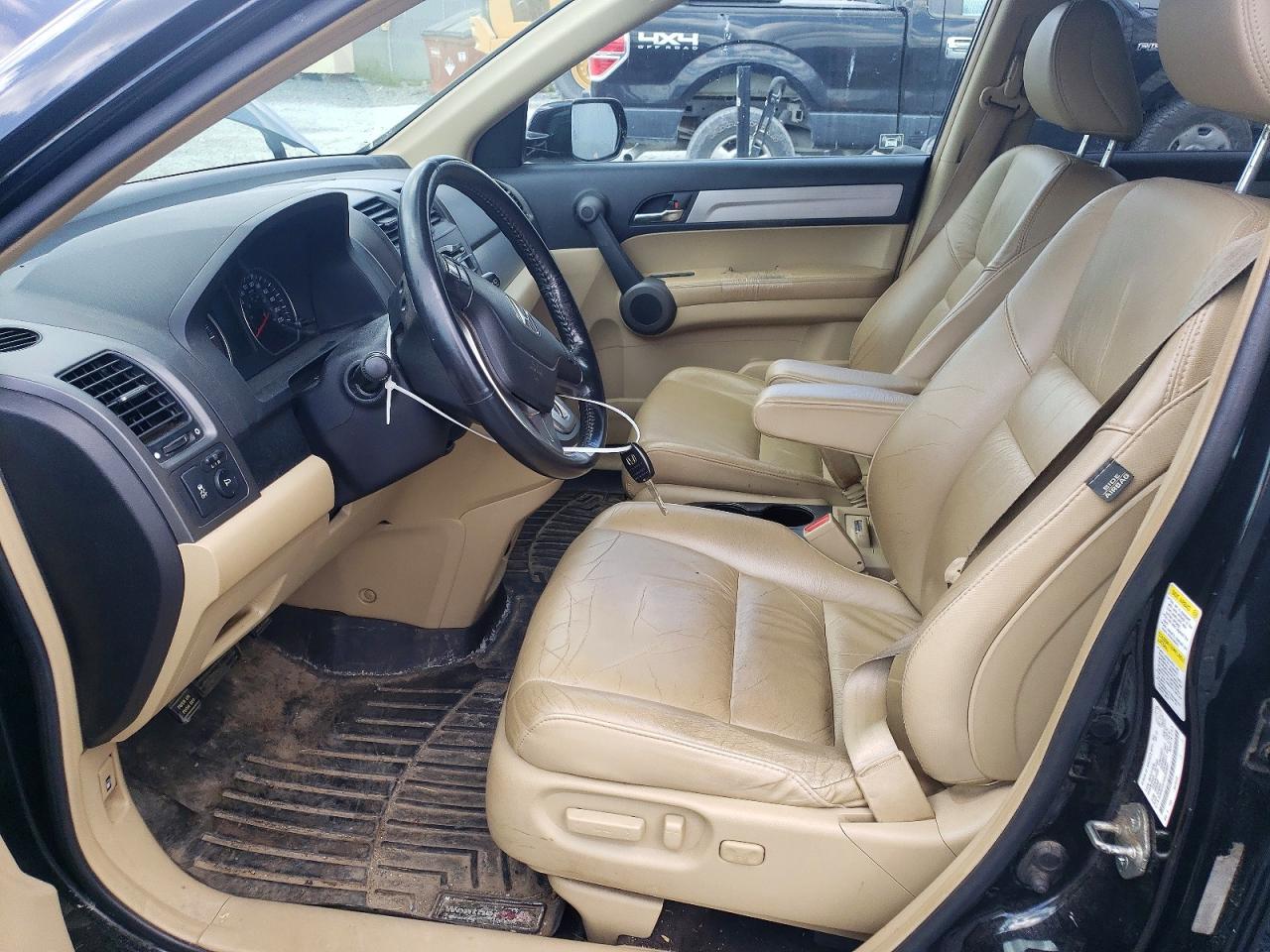 2010 Honda Cr-v Exl Black vin: 5J6RE4H74AL809657