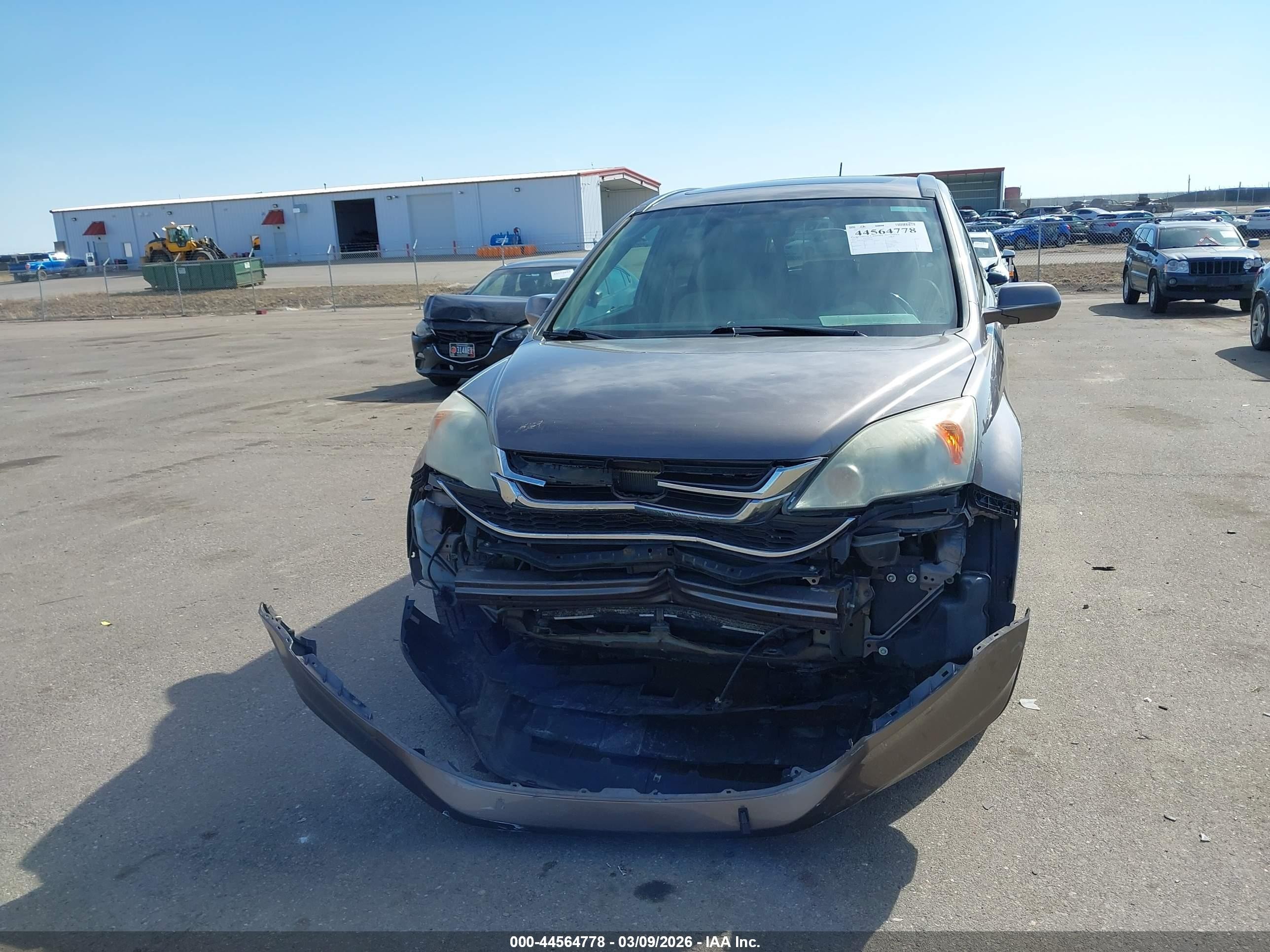 2011 Honda Cr-v Ex-l Gray vin: 5J6RE4H74BL007398