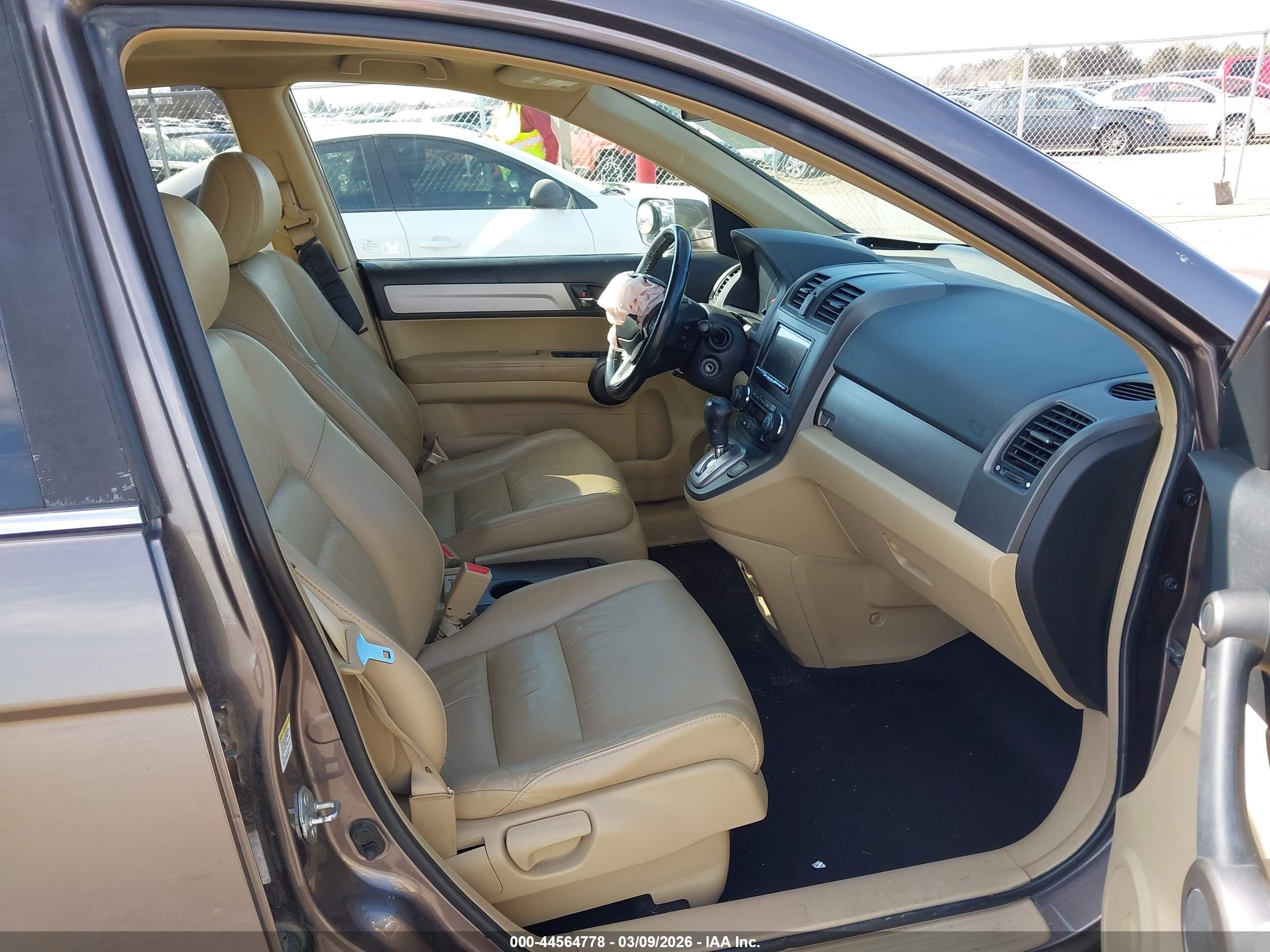 2011 Honda Cr-v Ex-l Gray vin: 5J6RE4H74BL007398