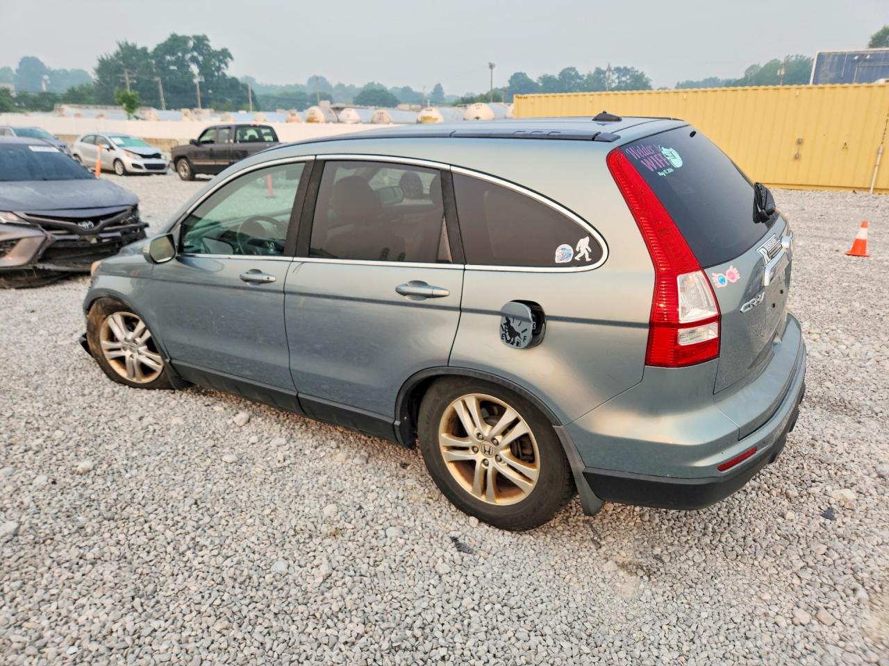 2011 Honda Cr-v Exl Teal vin: 5J6RE4H74BL023116
