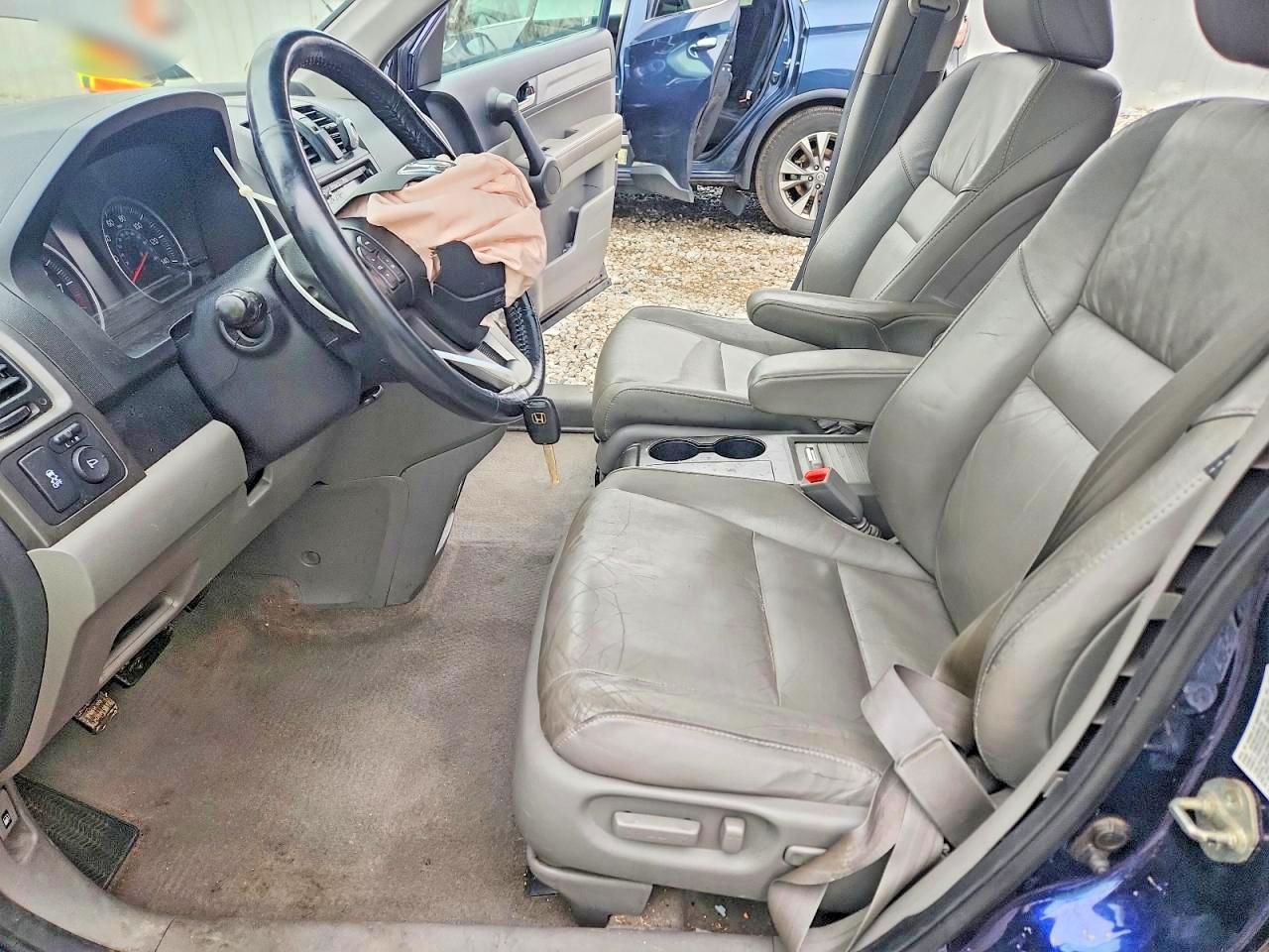 2011 Honda Cr-v Exl Blue vin: 5J6RE4H74BL027473