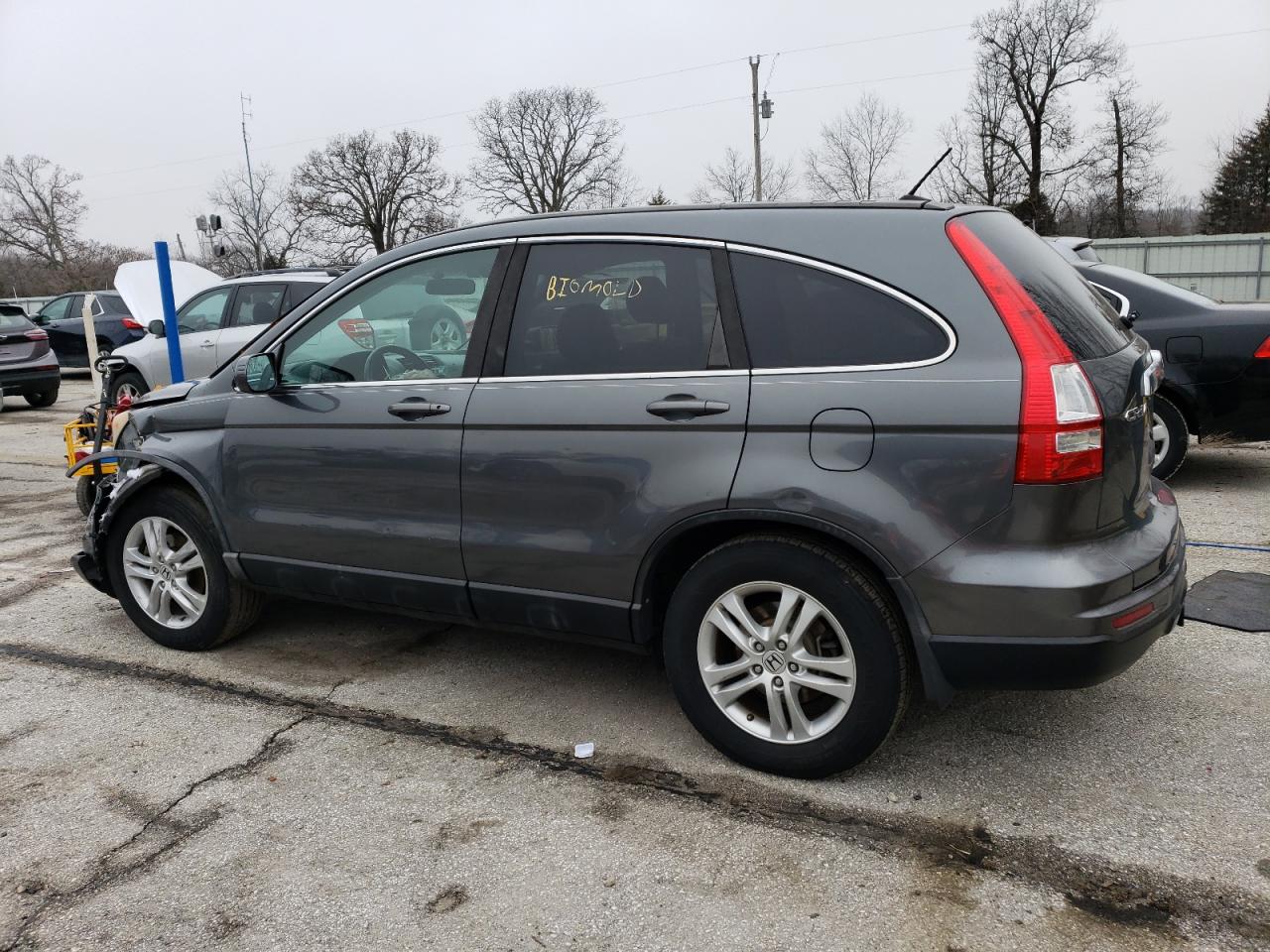 2011 Honda Cr-v Exl Gray vin: 5J6RE4H74BL077418