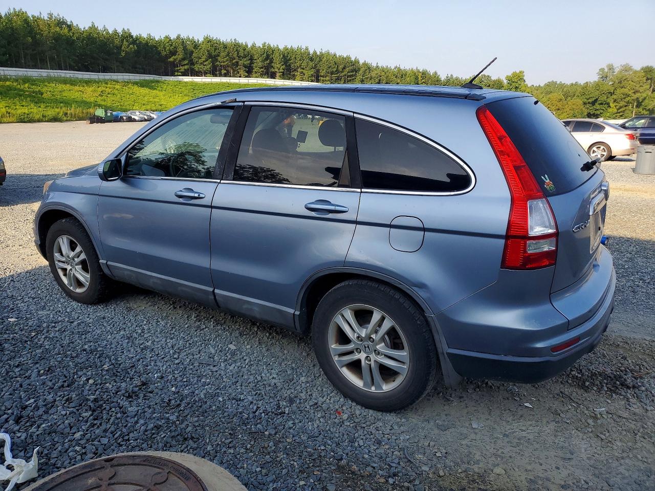 2010 Honda Cr-v Exl Blue vin: 5J6RE4H75AL004671
