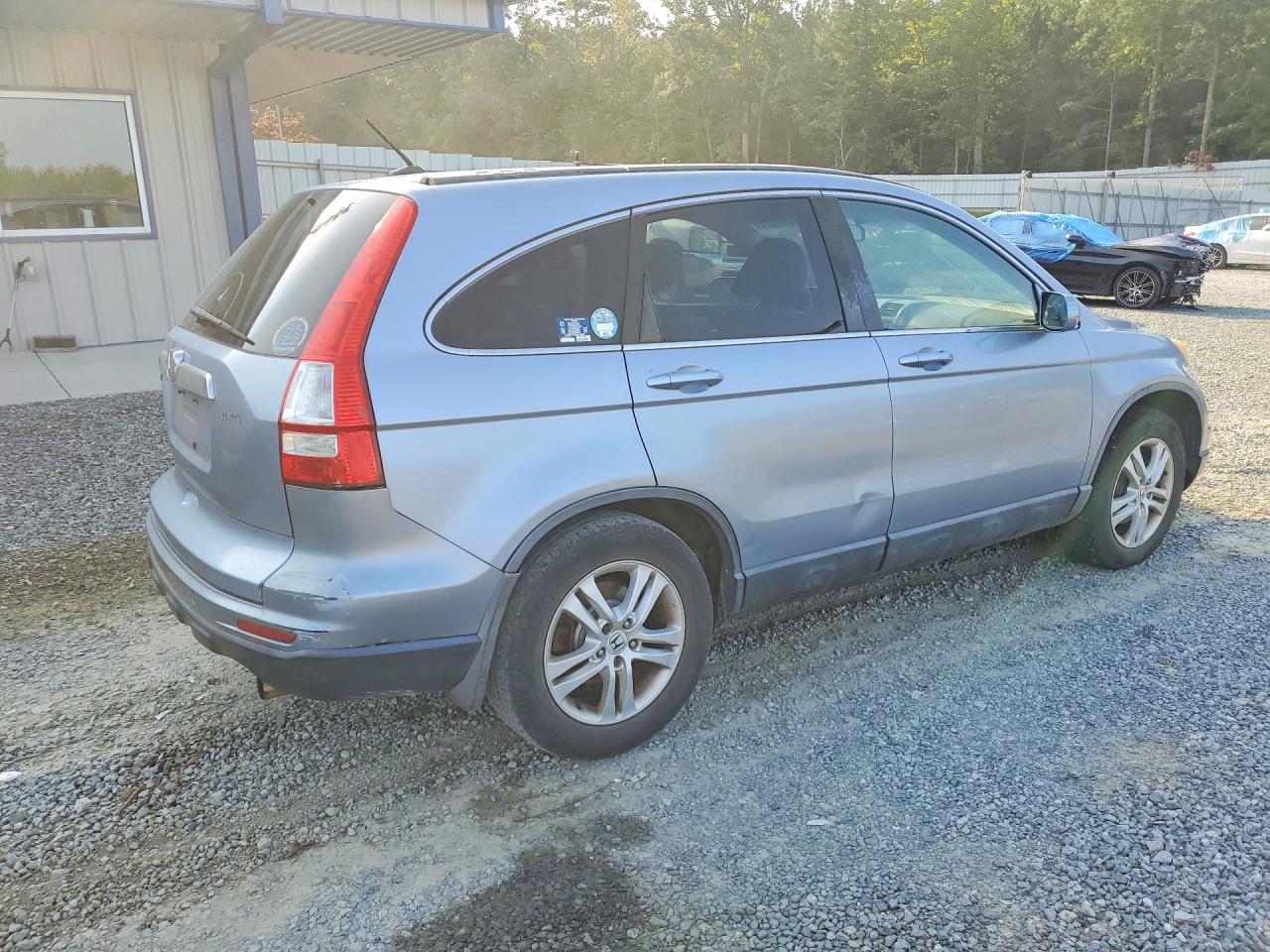 2010 Honda Cr-v Exl Blue vin: 5J6RE4H75AL004671