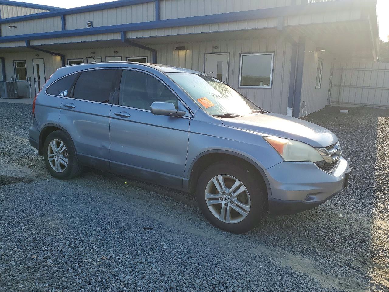 2010 Honda Cr-v Exl Blue vin: 5J6RE4H75AL004671