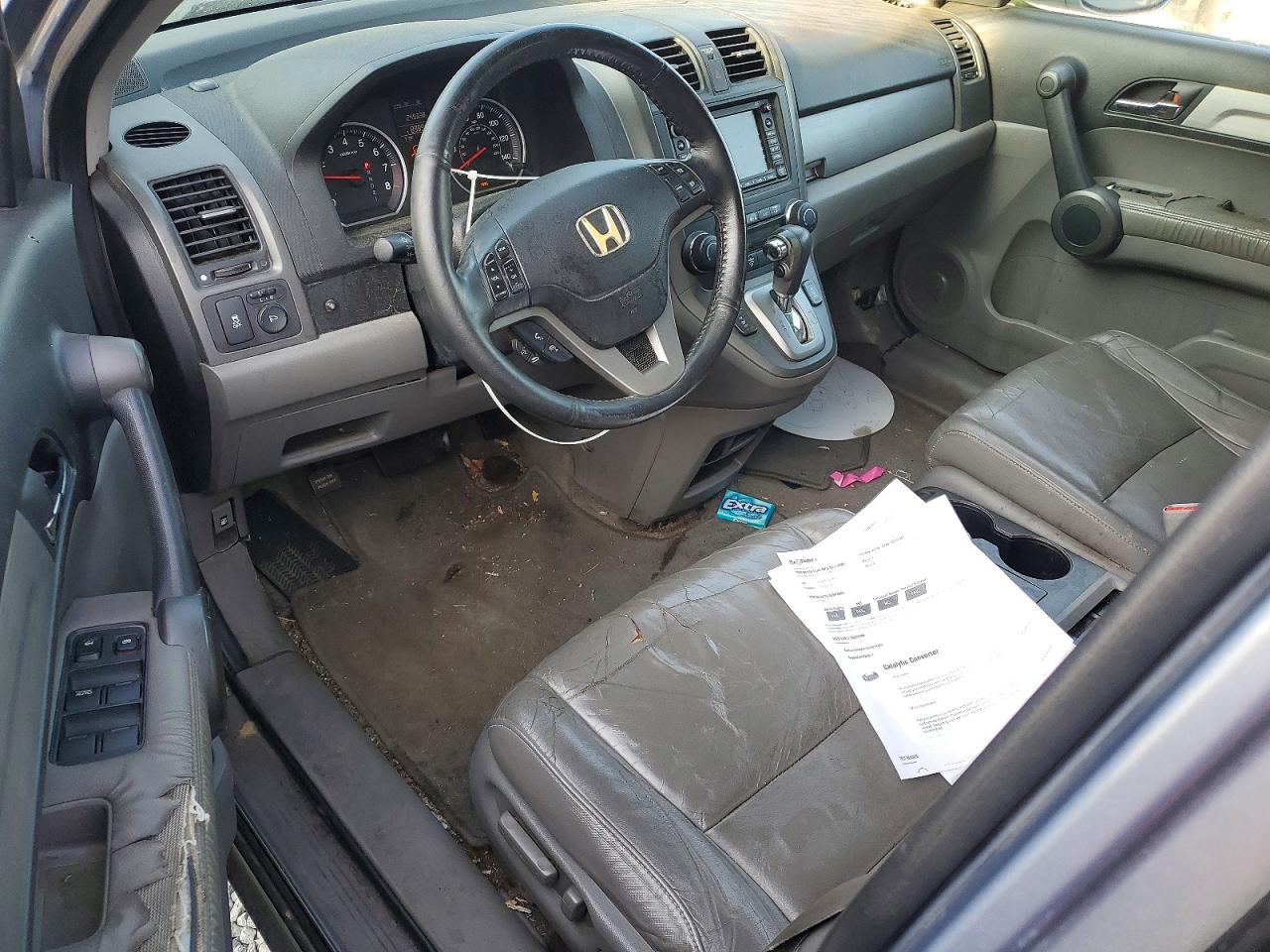 2010 Honda Cr-v Exl Blue vin: 5J6RE4H75AL004671