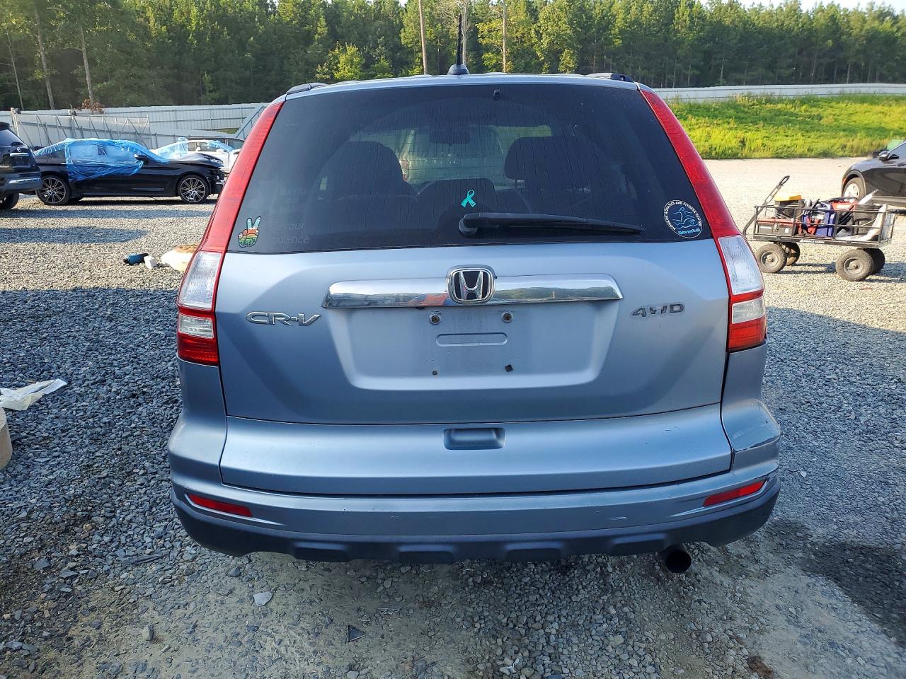2010 Honda Cr-v Exl Blue vin: 5J6RE4H75AL004671