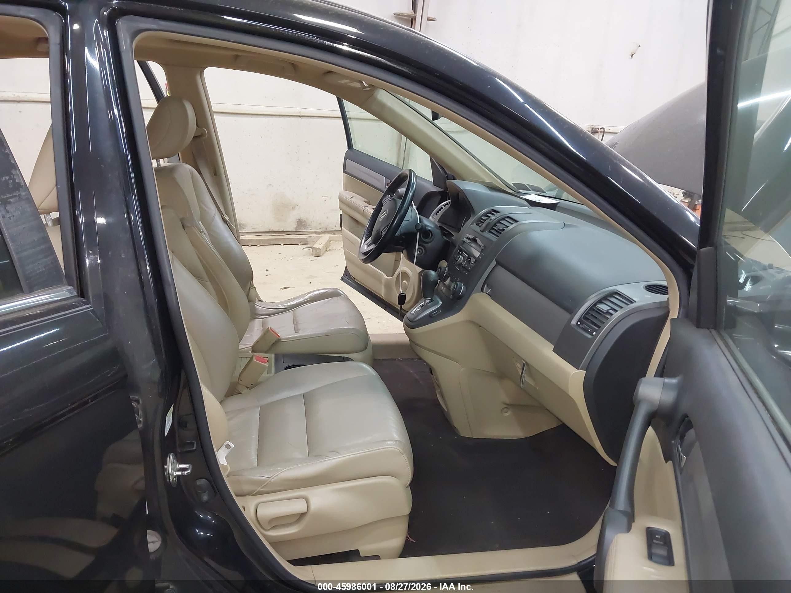 2010 Honda Cr-v Ex-l Black vin: 5J6RE4H75AL012978