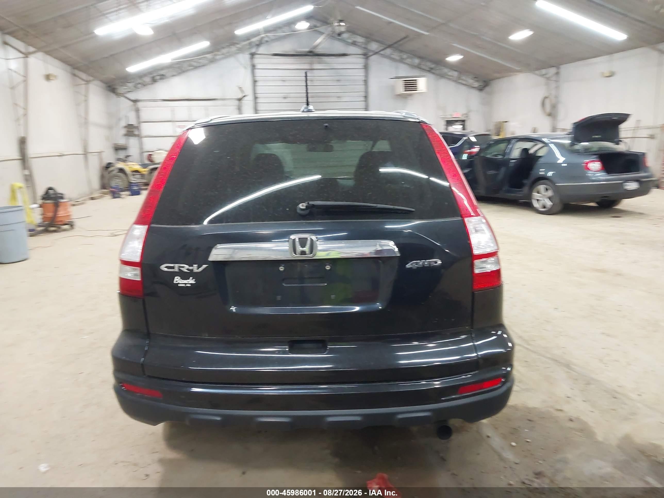 2010 Honda Cr-v Ex-l Black vin: 5J6RE4H75AL012978