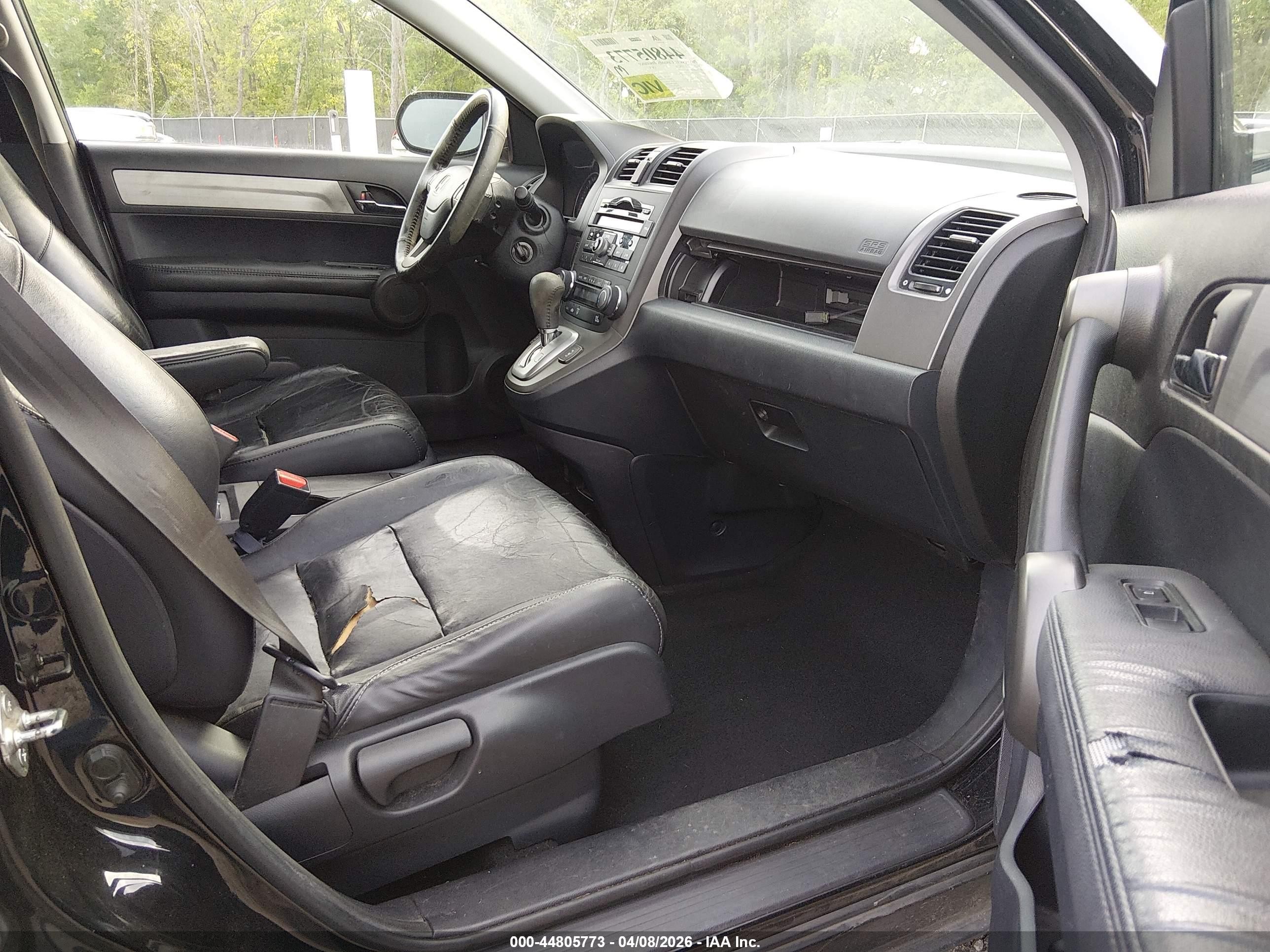 2010 Honda Cr-v Ex-l Черный vin: 5J6RE4H75AL016478