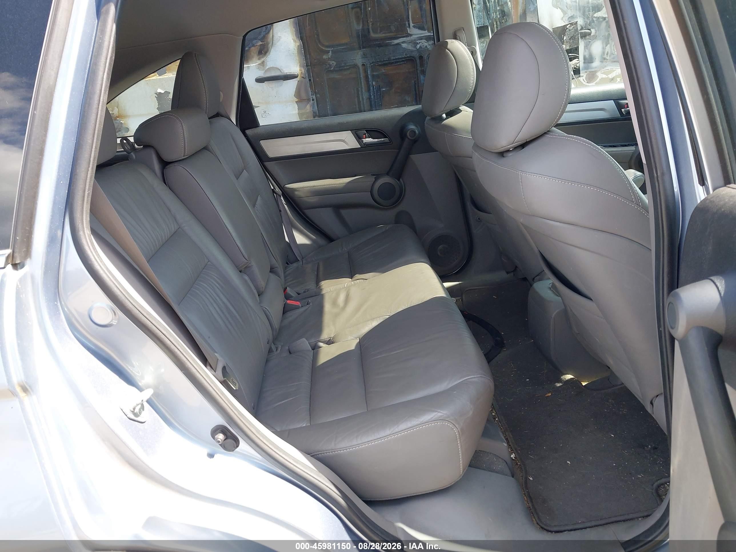 2010 Honda Cr-v Ex-l Light Blue vin: 5J6RE4H75AL042322