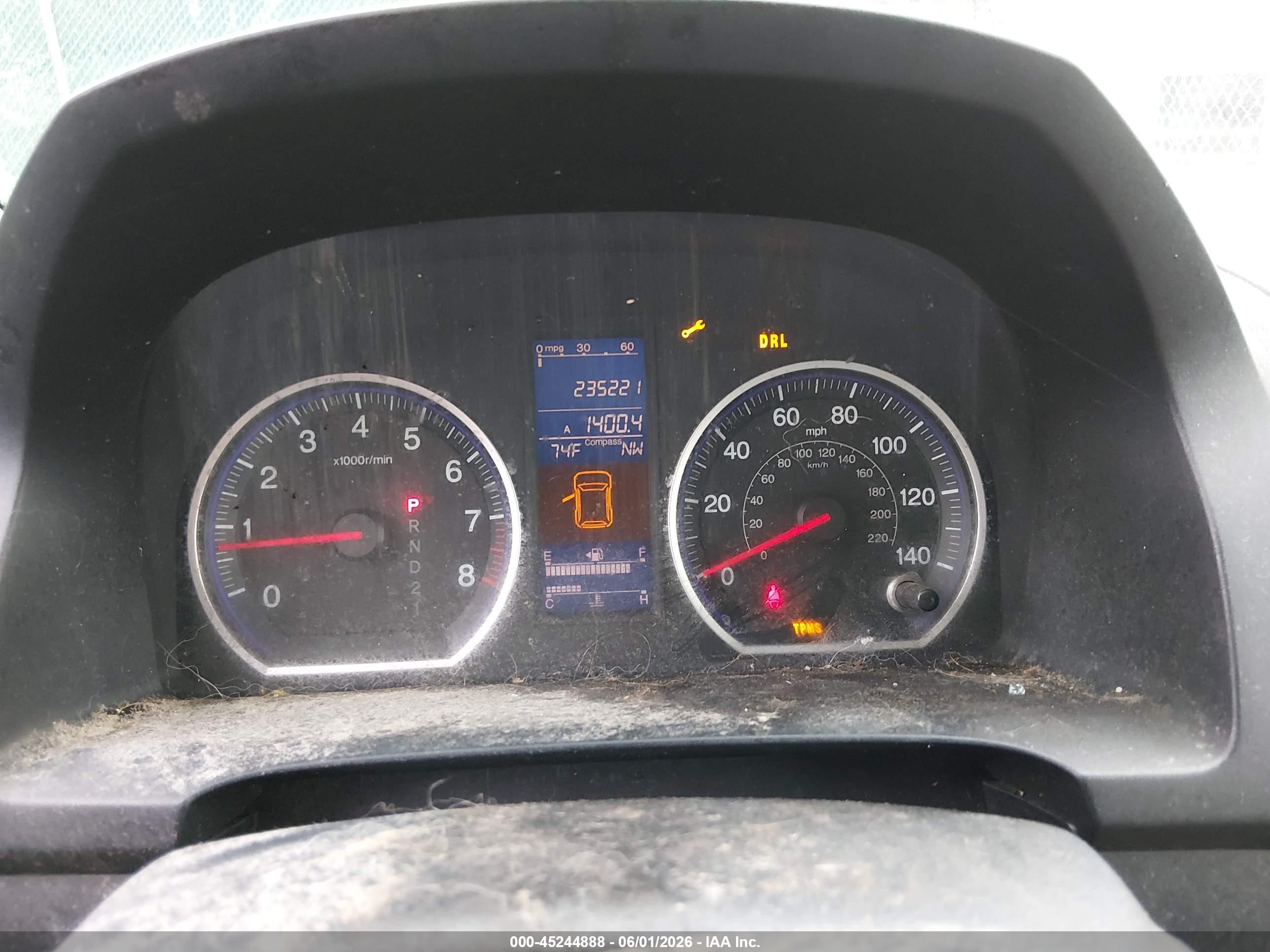 2010 Honda Cr-v Ex-l Blue vin: 5J6RE4H75AL045690