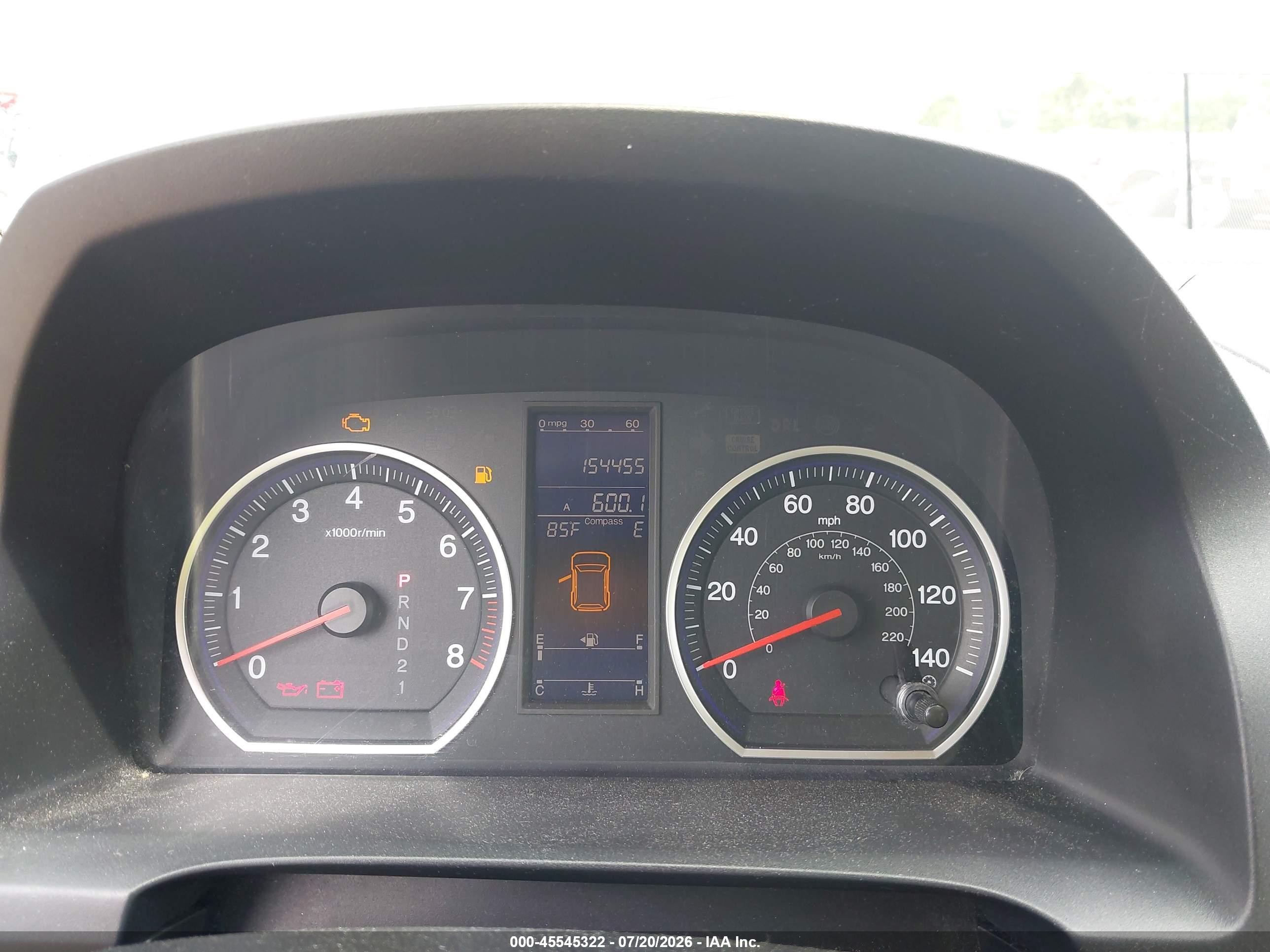 2010 Honda Cr-v Ex-l Teal vin: 5J6RE4H75AL048136
