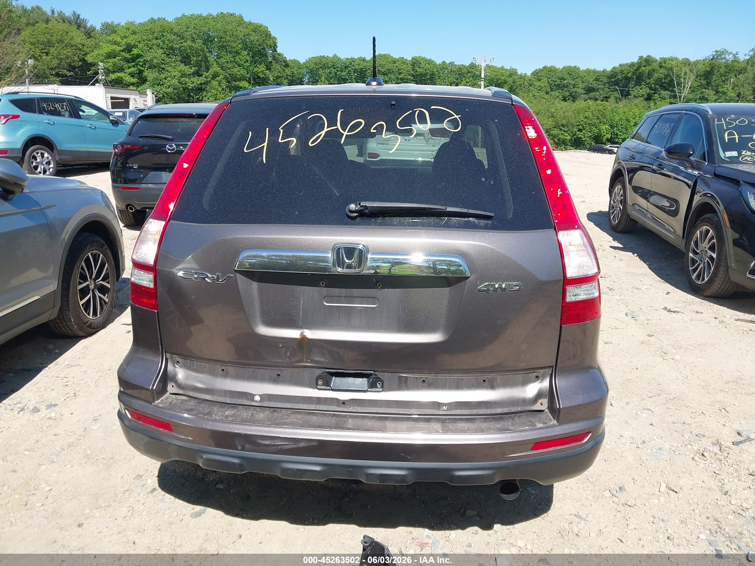2010 Honda Cr-v Ex-l Champagne vin: 5J6RE4H75AL052770