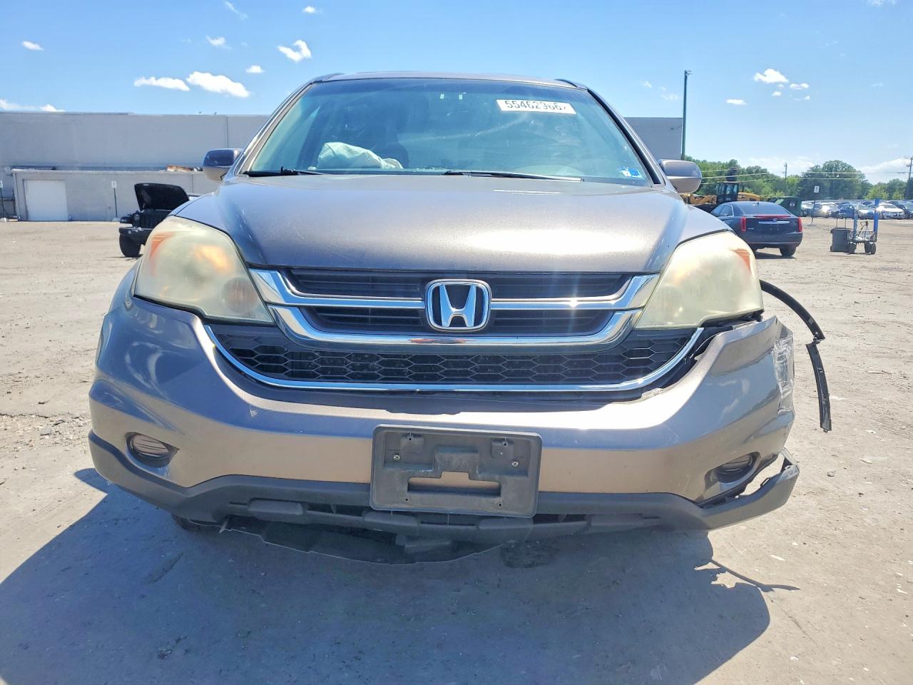 2010 Honda Cr-v Exl Gray vin: 5J6RE4H75AL052817