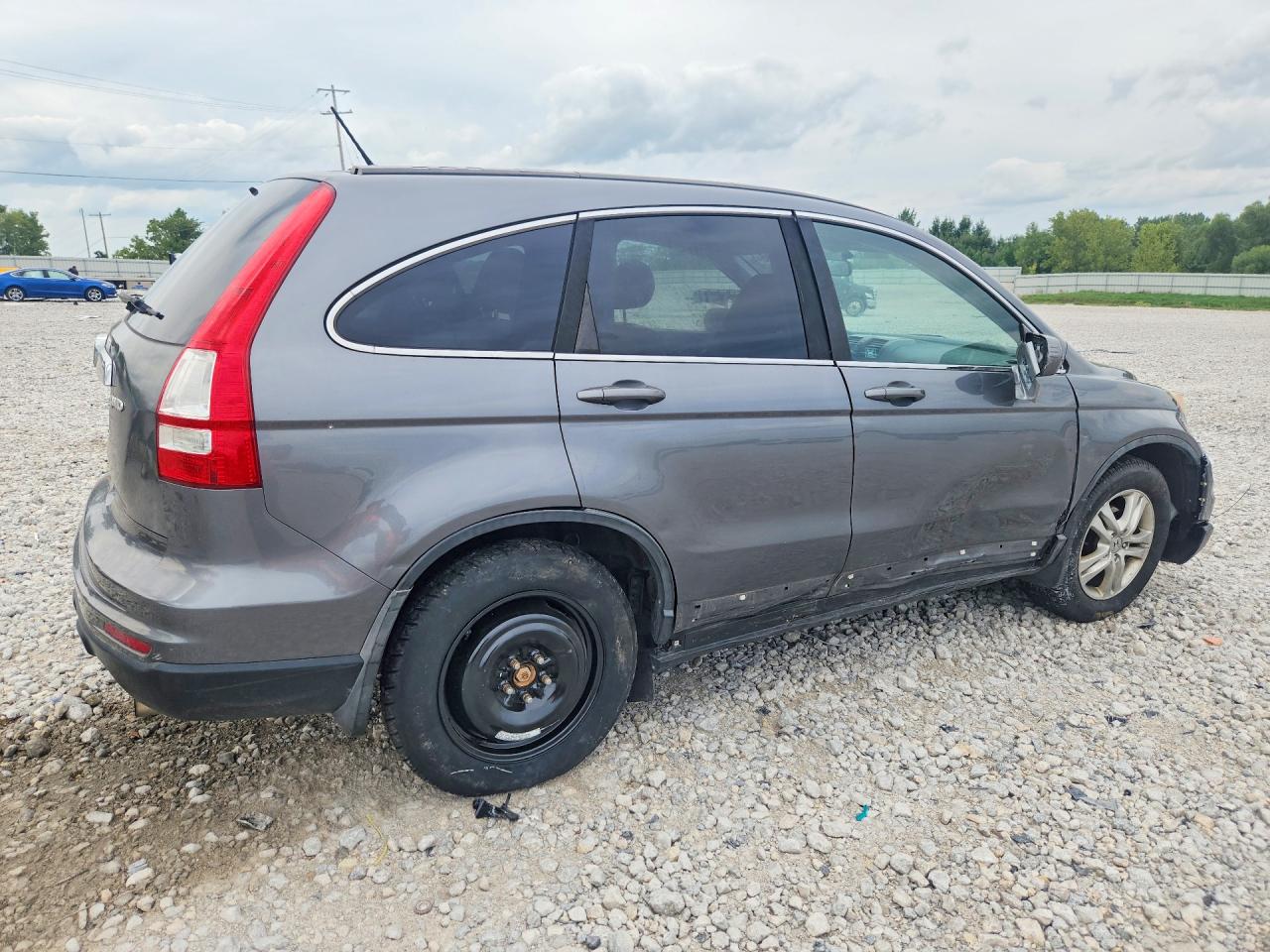 2010 Honda Cr-v Exl Gray vin: 5J6RE4H75AL053756