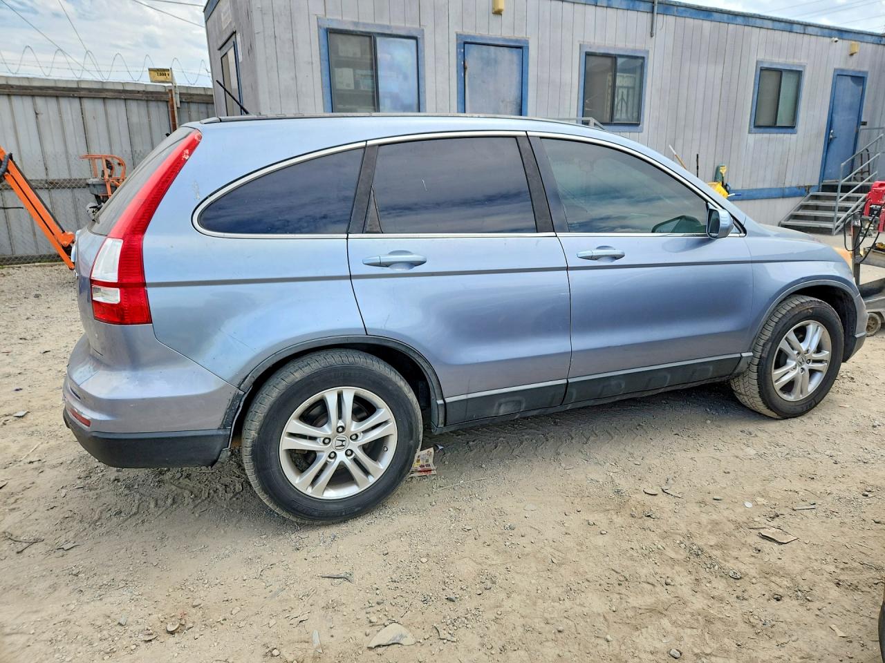 2010 Honda Cr-v Exl Blue vin: 5J6RE4H75AL056754