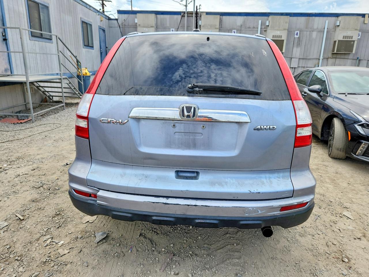 2010 Honda Cr-v Exl Blue vin: 5J6RE4H75AL056754