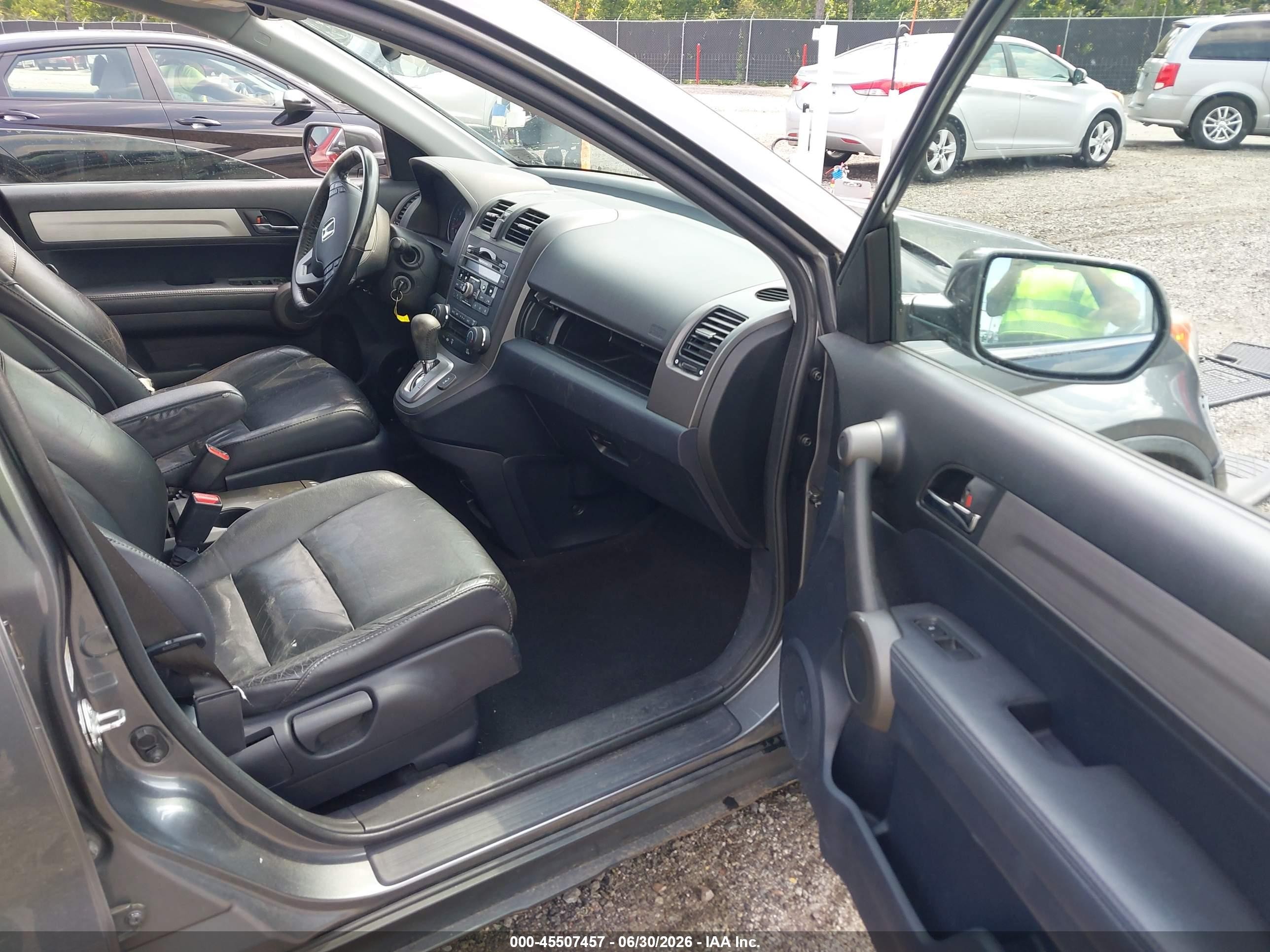 2010 Honda Cr-v Ex-l Gray vin: 5J6RE4H75AL075918