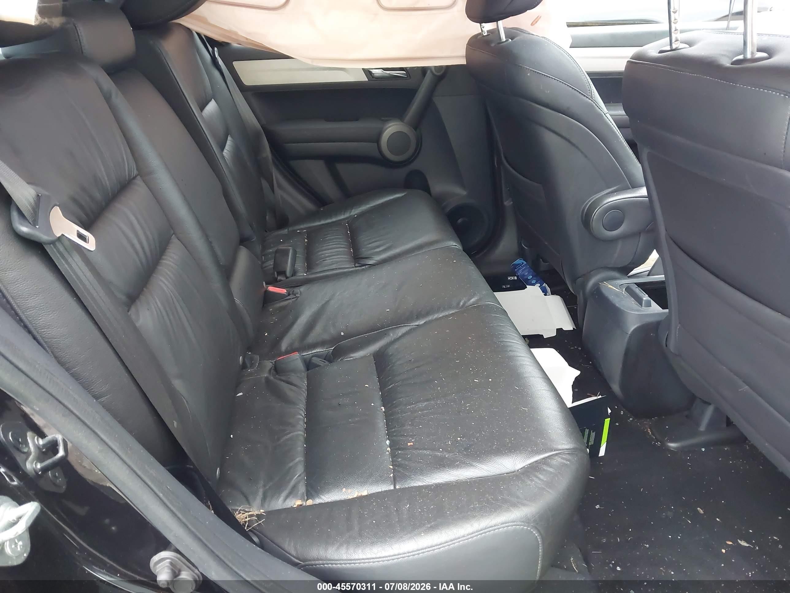 2010 Honda Cr-v Ex-l Black vin: 5J6RE4H75AL084005
