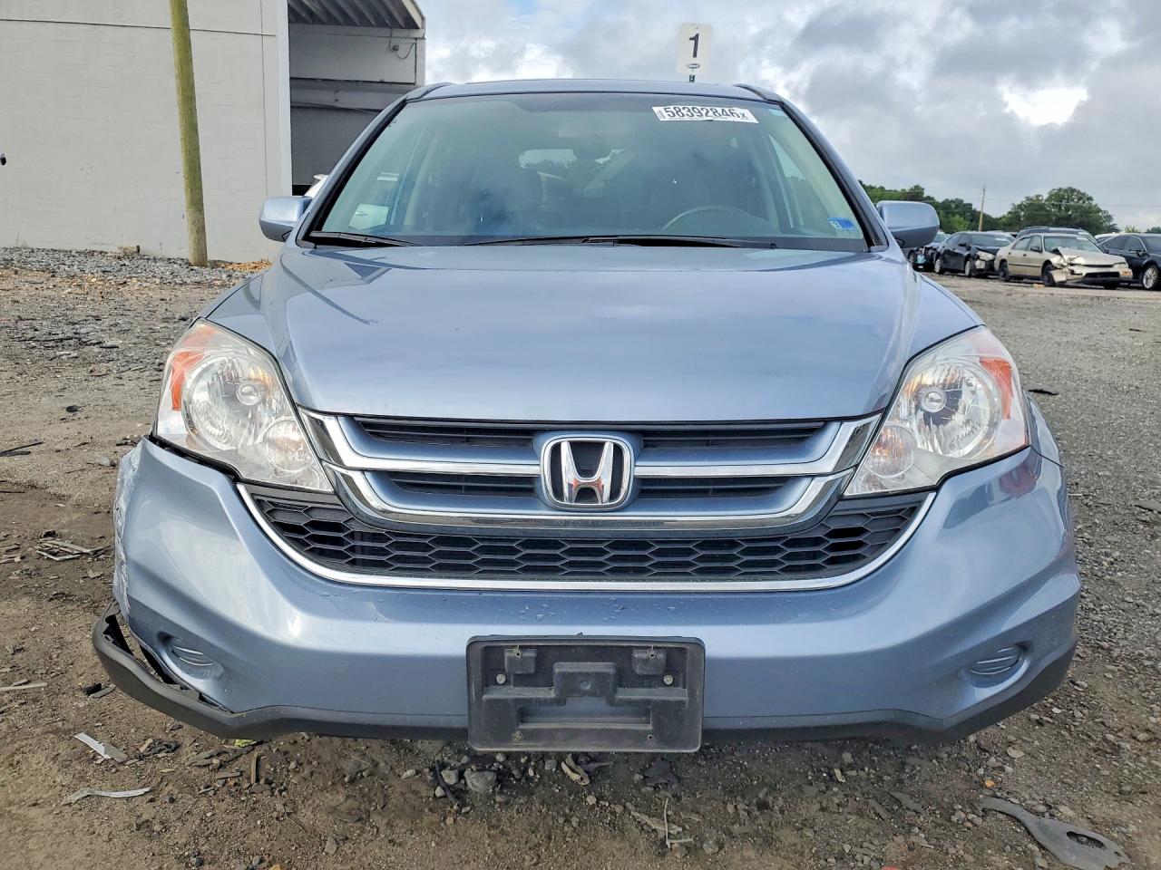 2010 Honda Cr-v Exl Blue vin: 5J6RE4H75AL090435