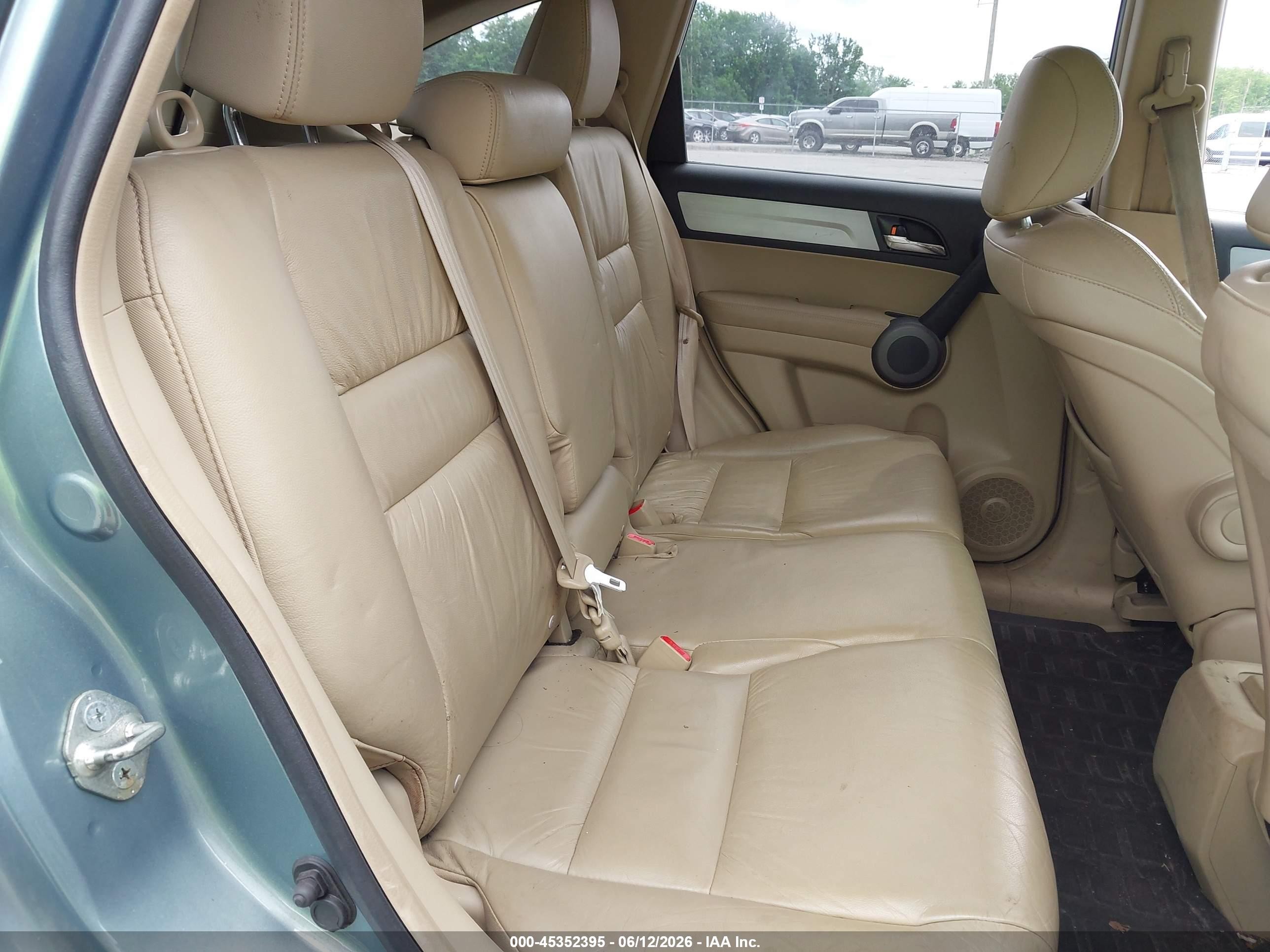2010 Honda Cr-v Ex-l Green vin: 5J6RE4H75AL092069