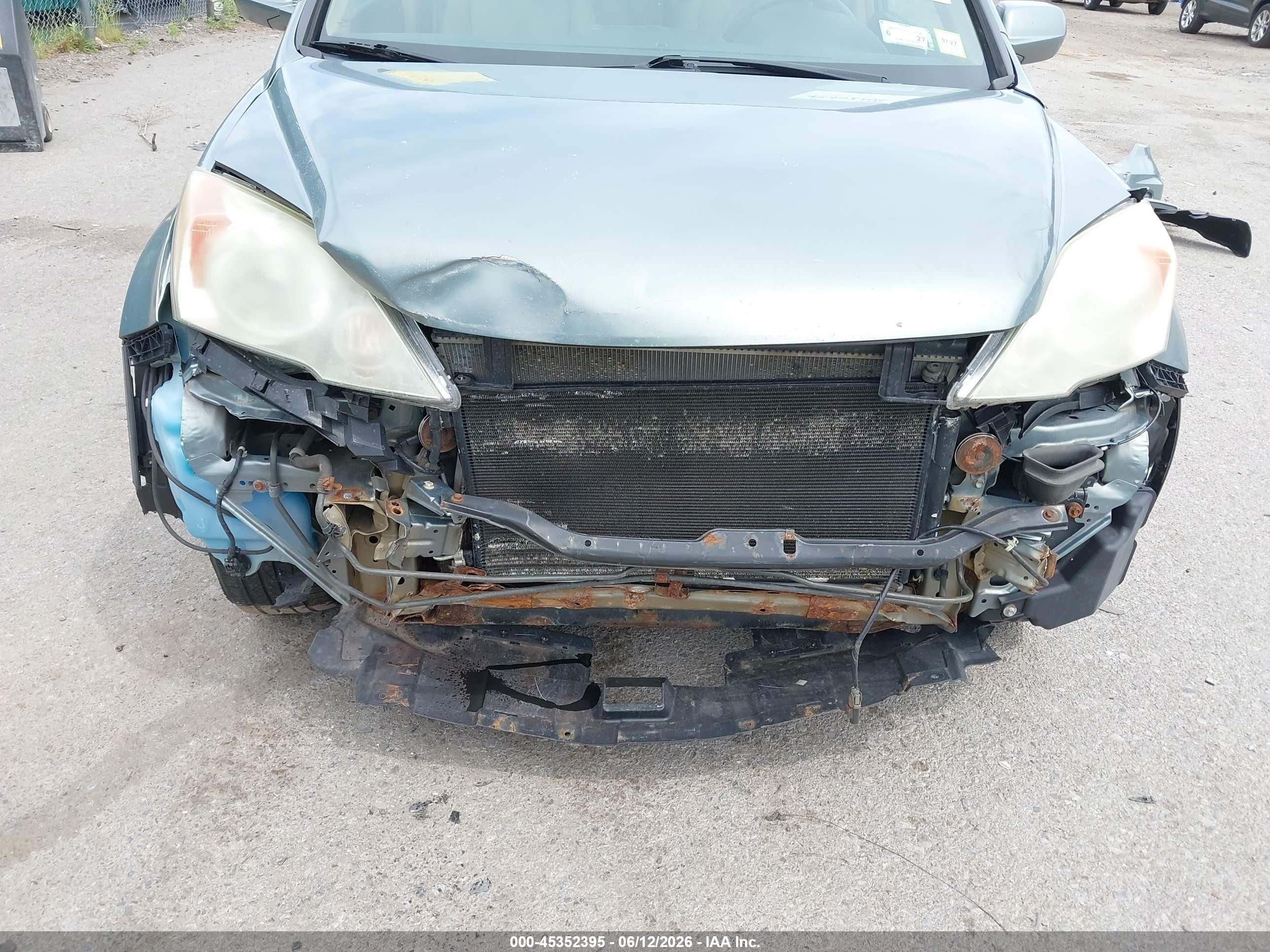 2010 Honda Cr-v Ex-l Green vin: 5J6RE4H75AL092069