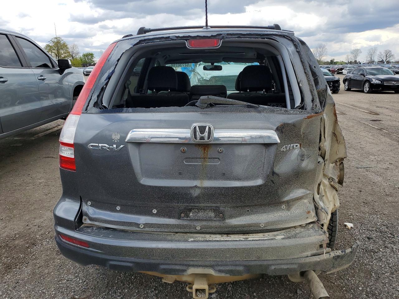 2010 Honda Cr-v Exl Gray vin: 5J6RE4H75AL819890