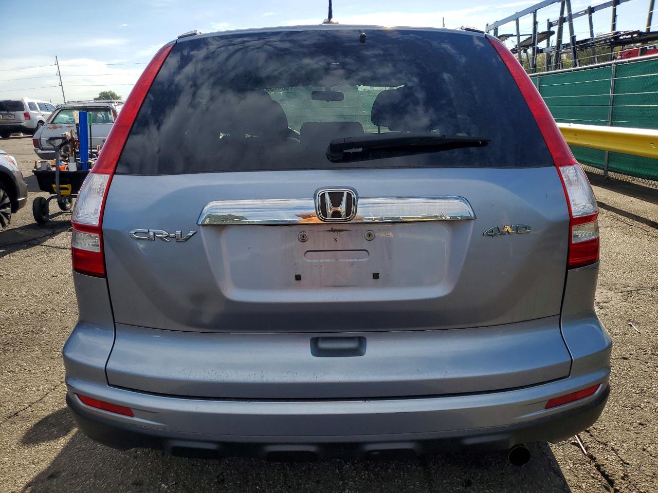 2011 Honda Cr-v Exl Blue vin: 5J6RE4H75BL013565