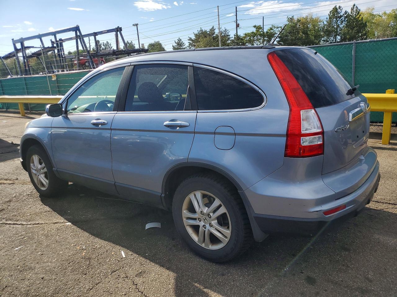 2011 Honda Cr-v Exl Blue vin: 5J6RE4H75BL013565