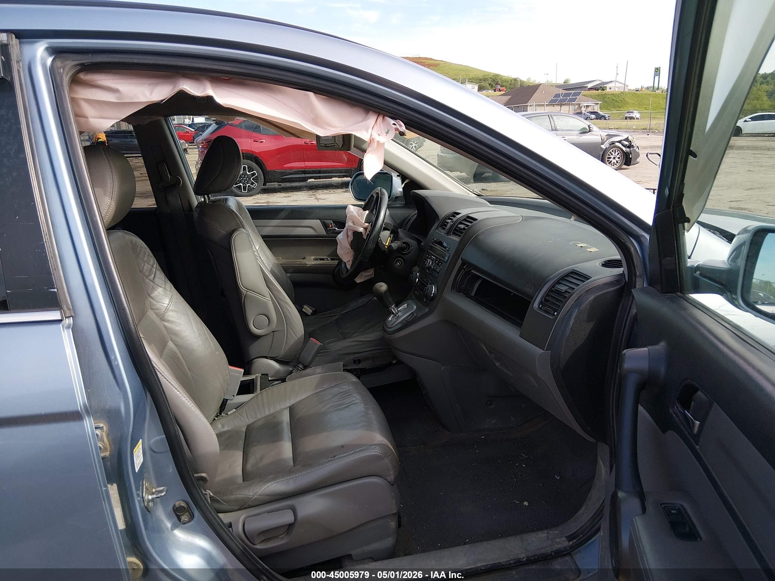 2011 Honda Cr-v Ex-l Blue vin: 5J6RE4H75BL017180