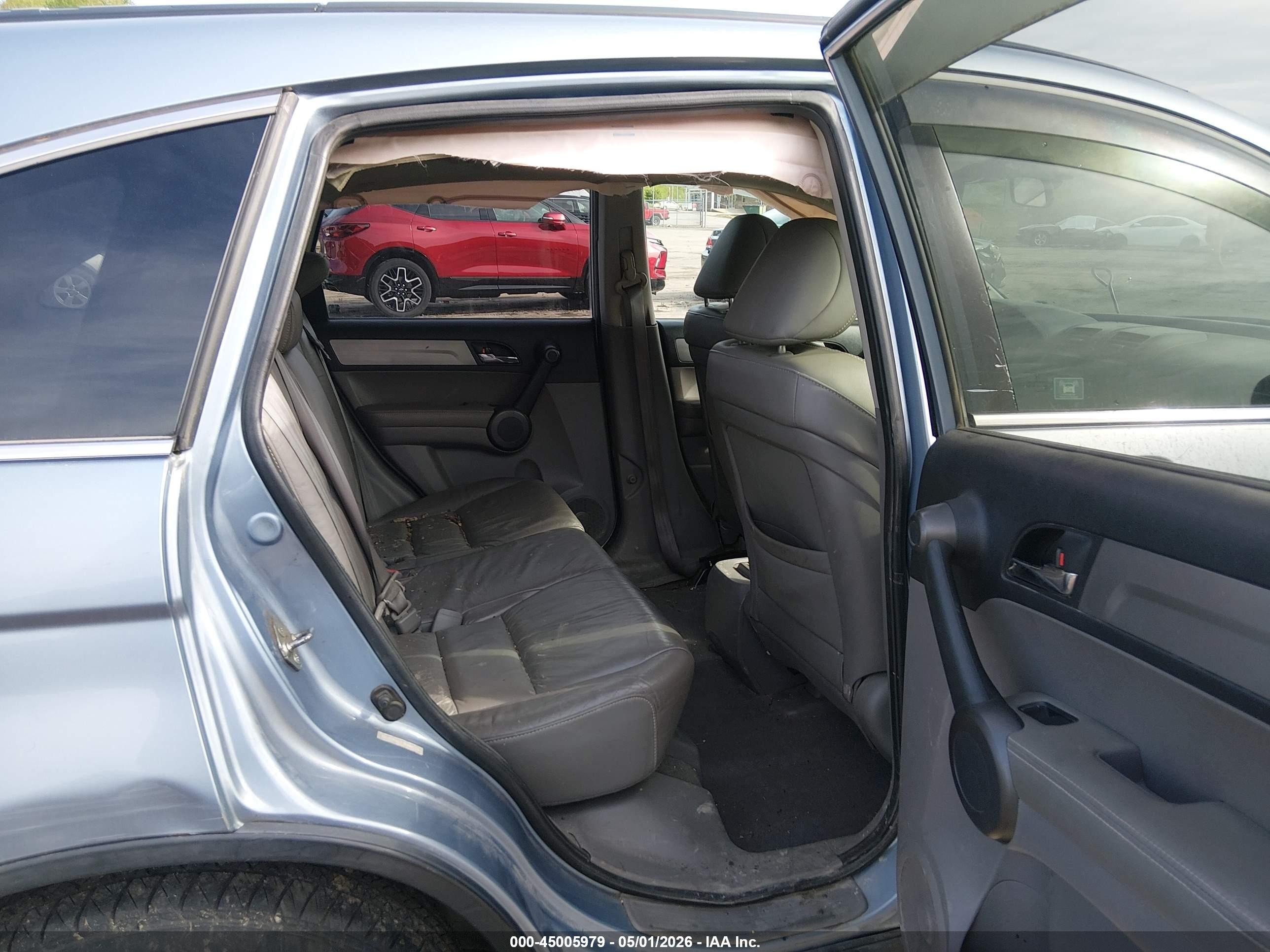 2011 Honda Cr-v Ex-l Blue vin: 5J6RE4H75BL017180