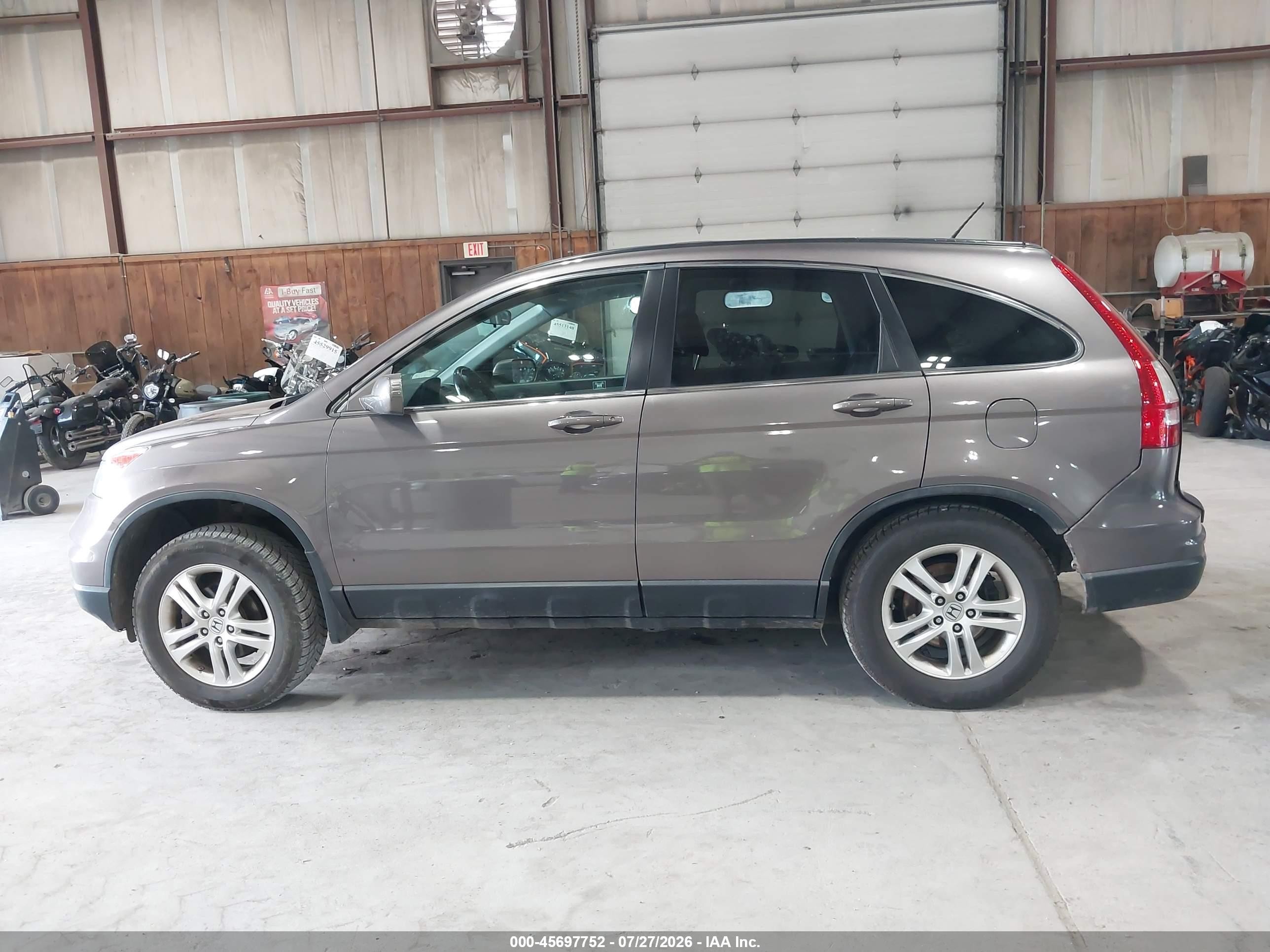 2011 Honda Cr-v Ex-l Brown vin: 5J6RE4H75BL028664
