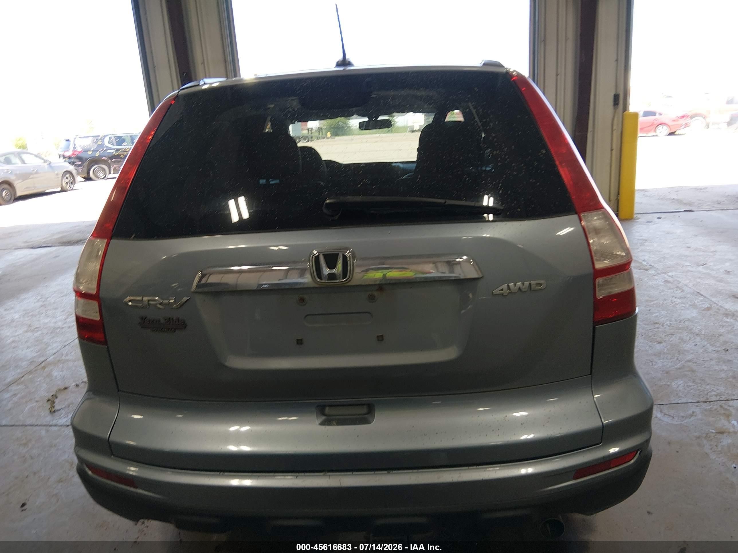 2011 Honda Cr-v Ex-l Gray vin: 5J6RE4H75BL035551