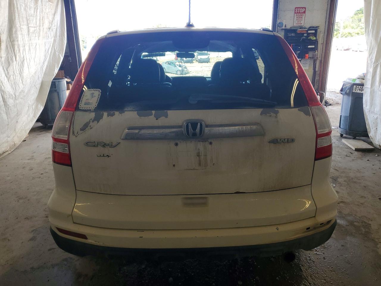 2011 Honda Cr-v Exl White vin: 5J6RE4H75BL052205