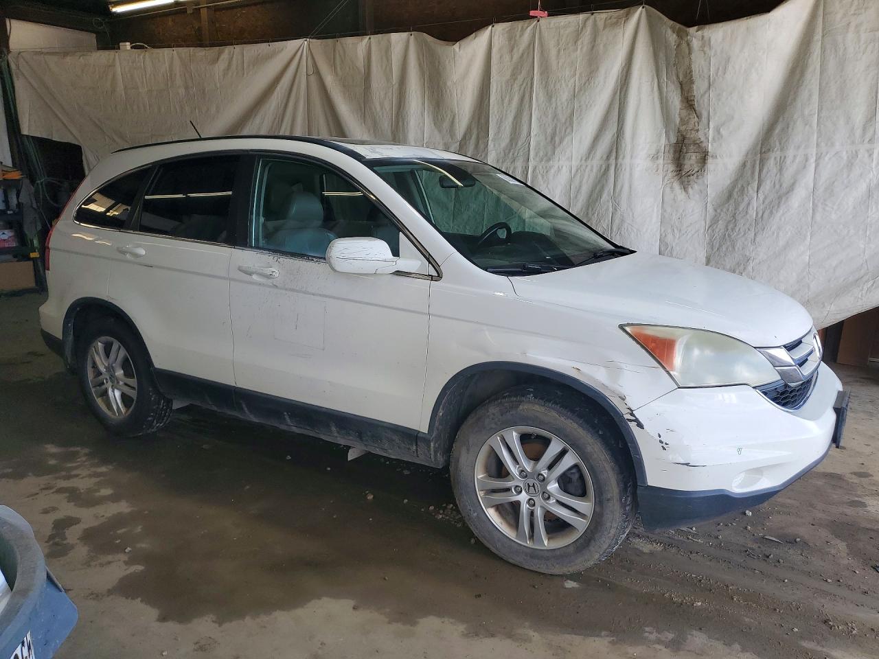 2011 Honda Cr-v Exl White vin: 5J6RE4H75BL052205