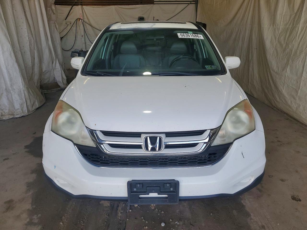 2011 Honda Cr-v Exl White vin: 5J6RE4H75BL052205