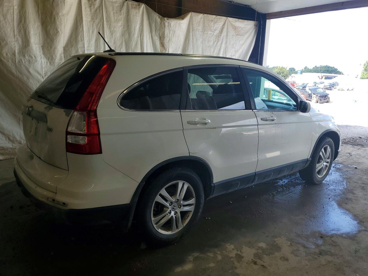 2011 Honda Cr-v Exl White vin: 5J6RE4H75BL052205