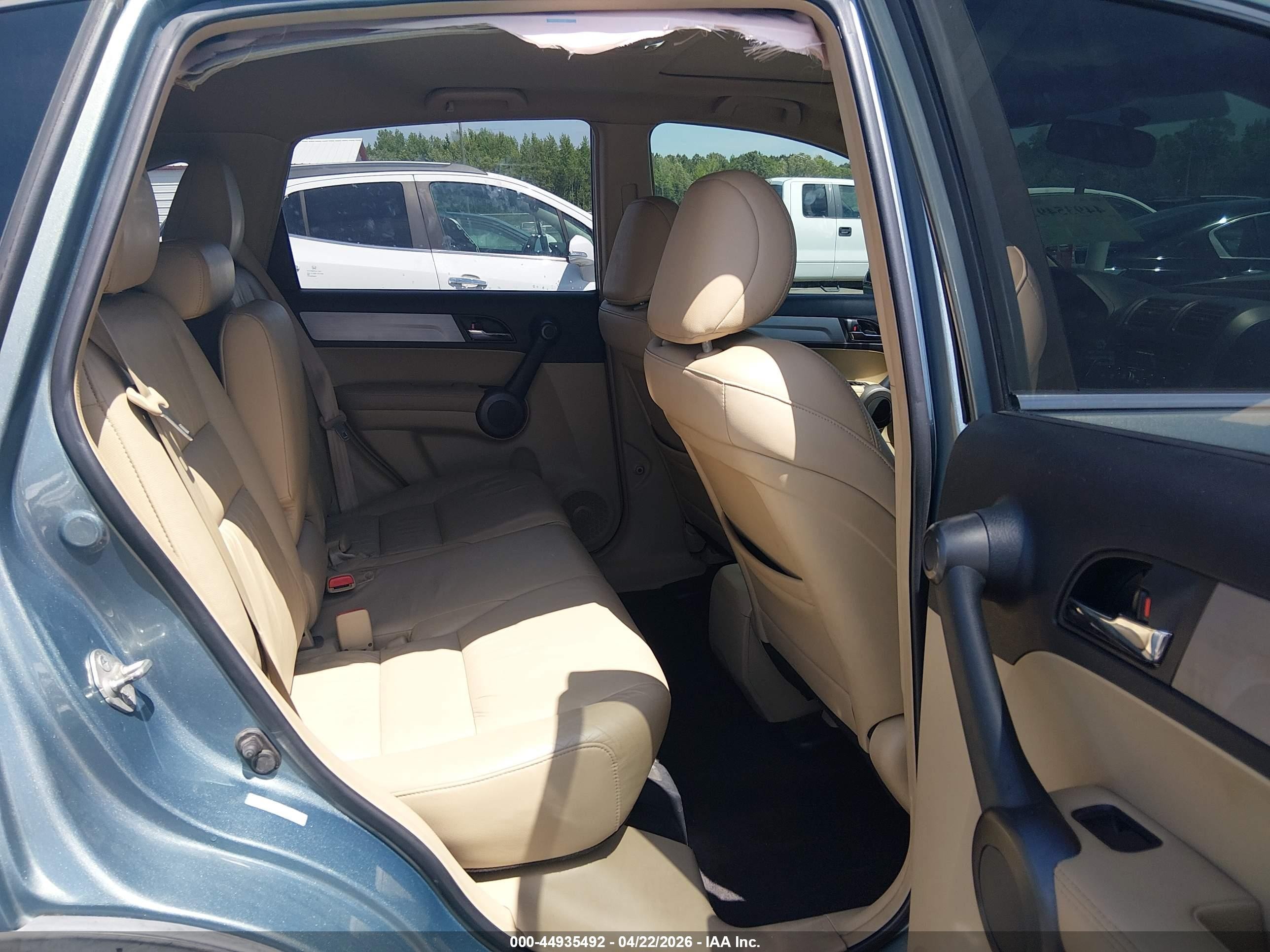 2011 Honda Cr-v Ex-l Light Blue vin: 5J6RE4H75BL058179