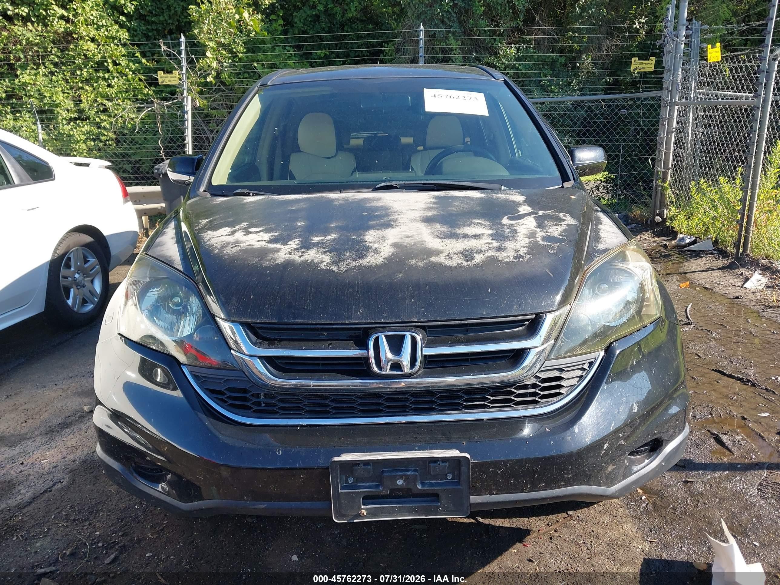 2011 Honda Cr-v Ex-l Black vin: 5J6RE4H75BL061714