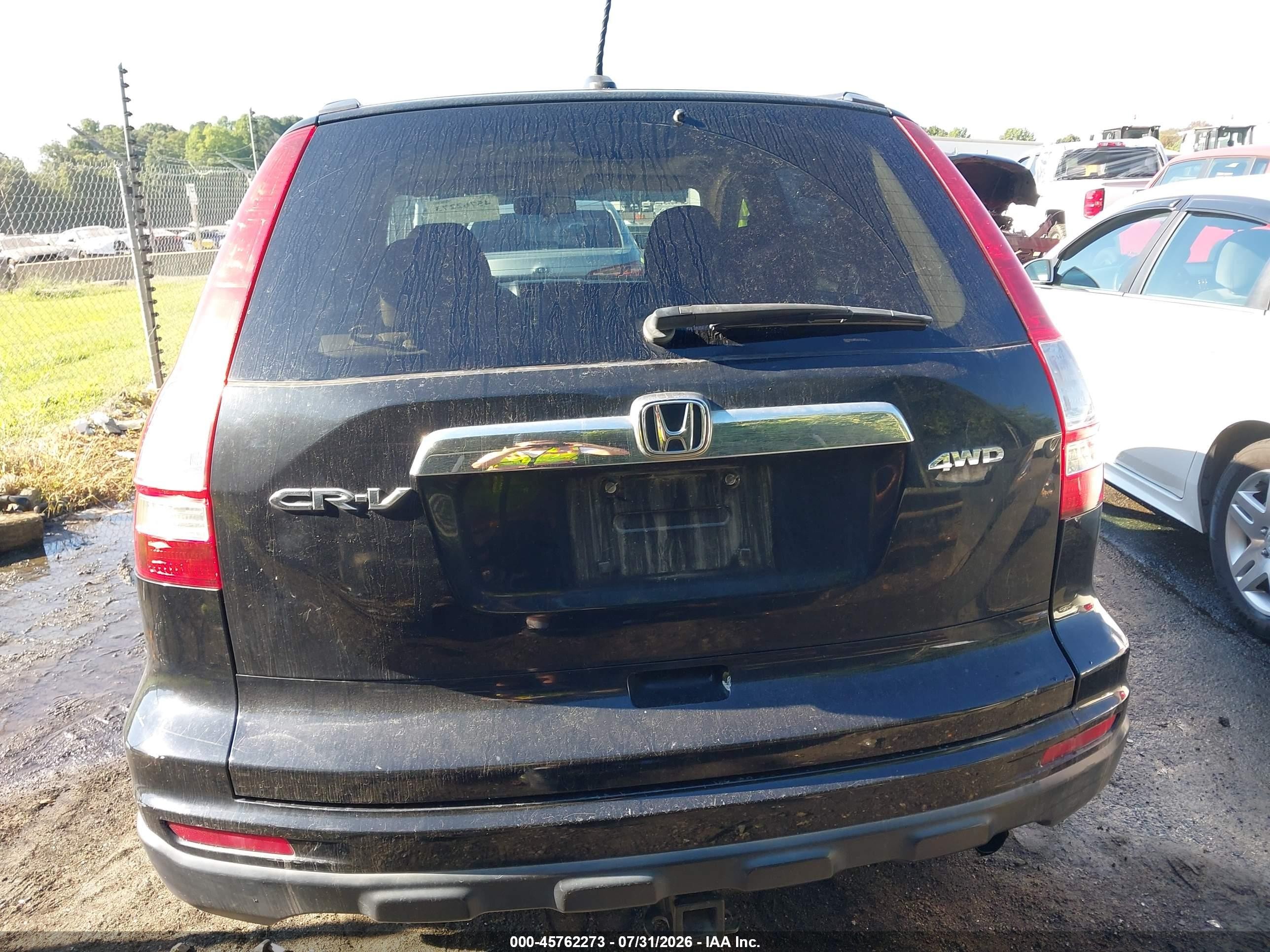 2011 Honda Cr-v Ex-l Black vin: 5J6RE4H75BL061714